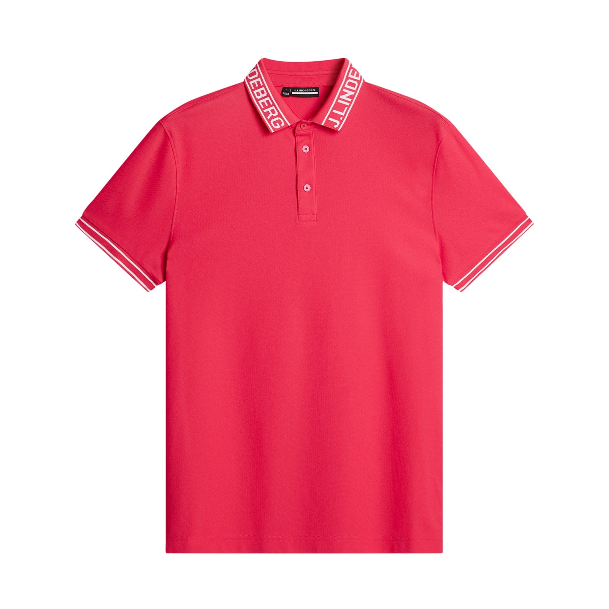 J.Lindeberg Golf Austin Polo Shirt SS25 Azalea Q113