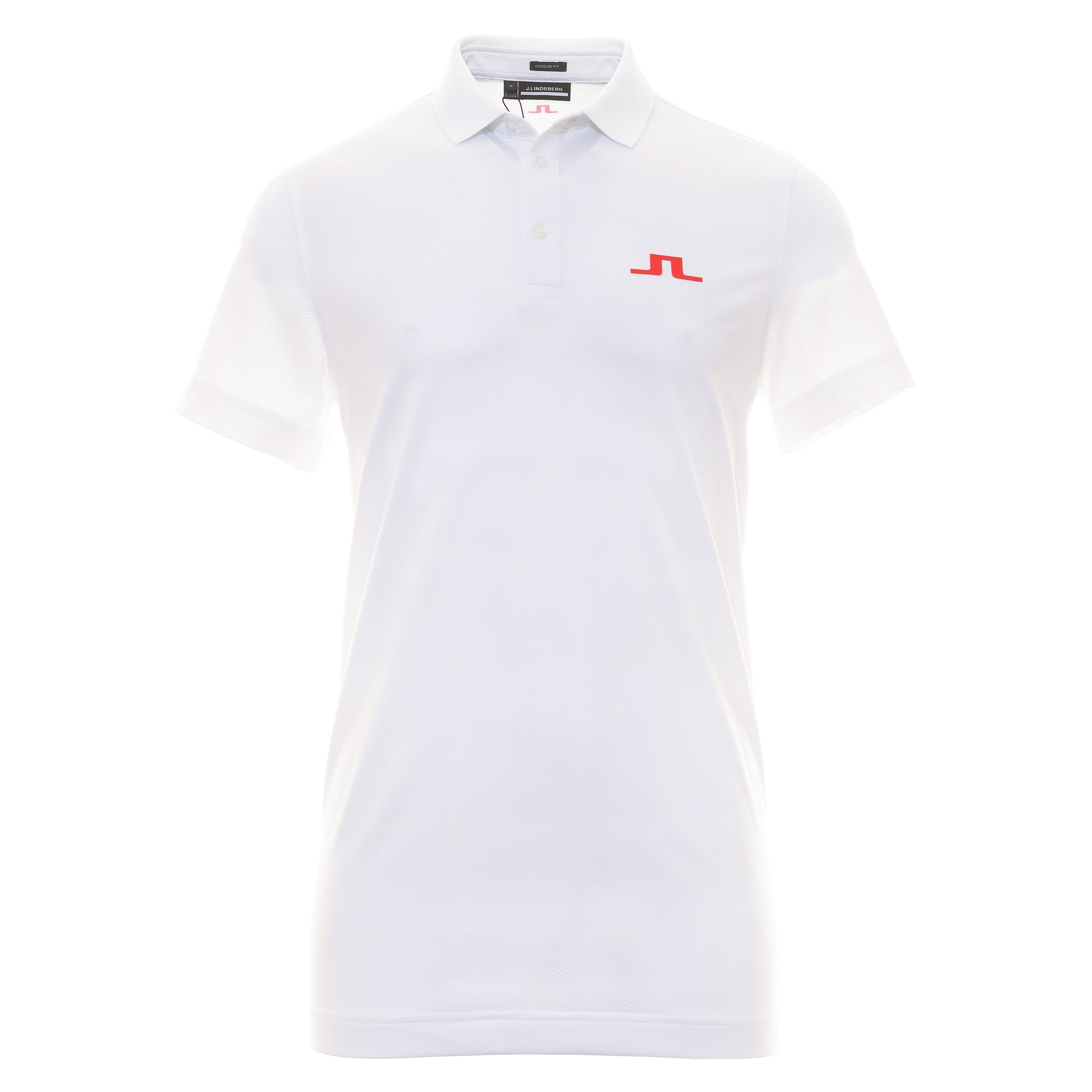 J.Lindeberg Golf Bridge Polo Shirt GMJT08838 White 0000 | Function18 ...
