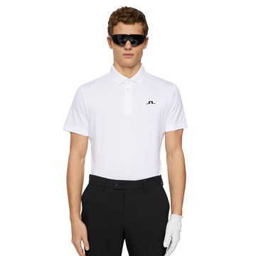 J.Lindeberg Golf Bridge Polo Shirt SS25 White 0000