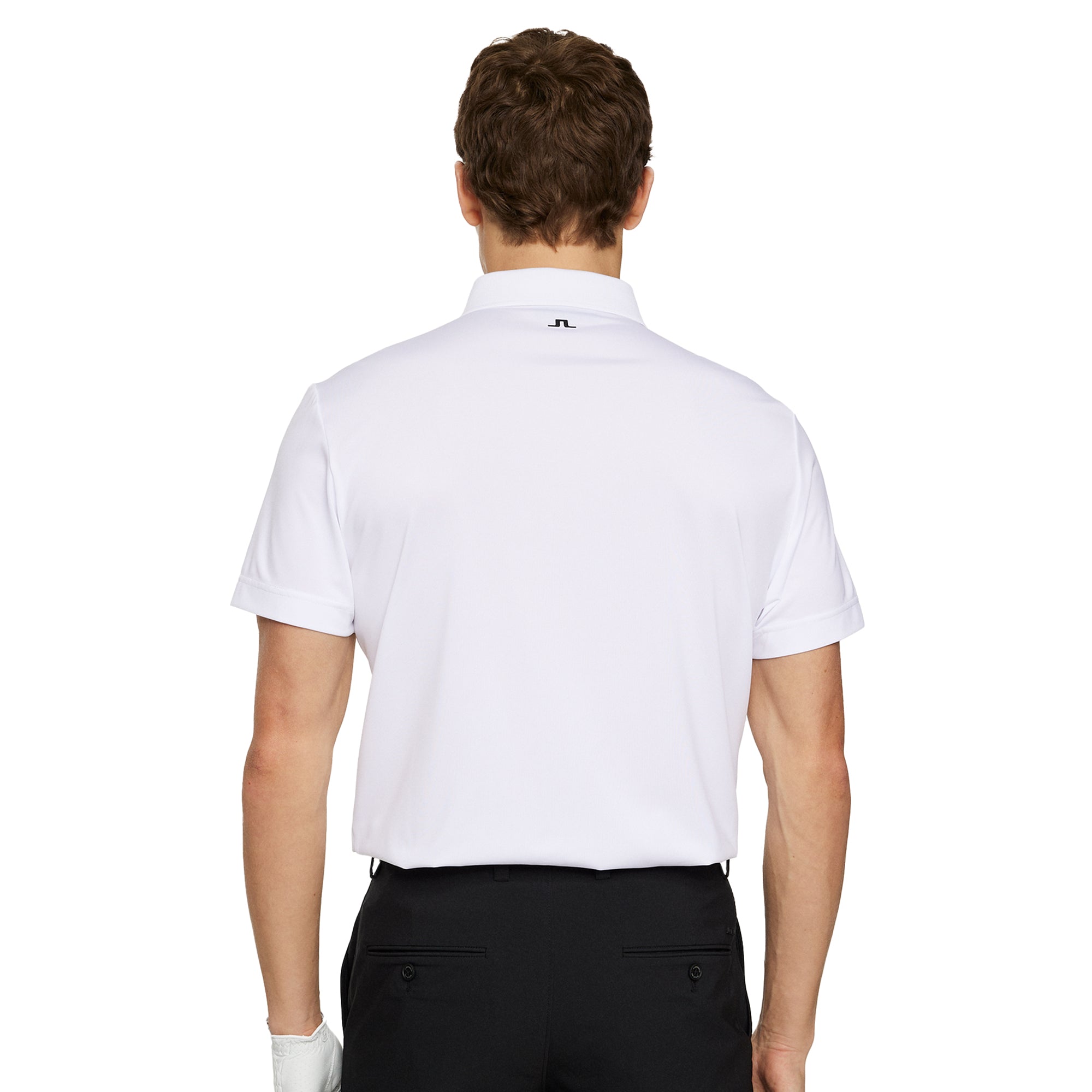 J.Lindeberg Golf Bridge Polo Shirt SS25 White 0000