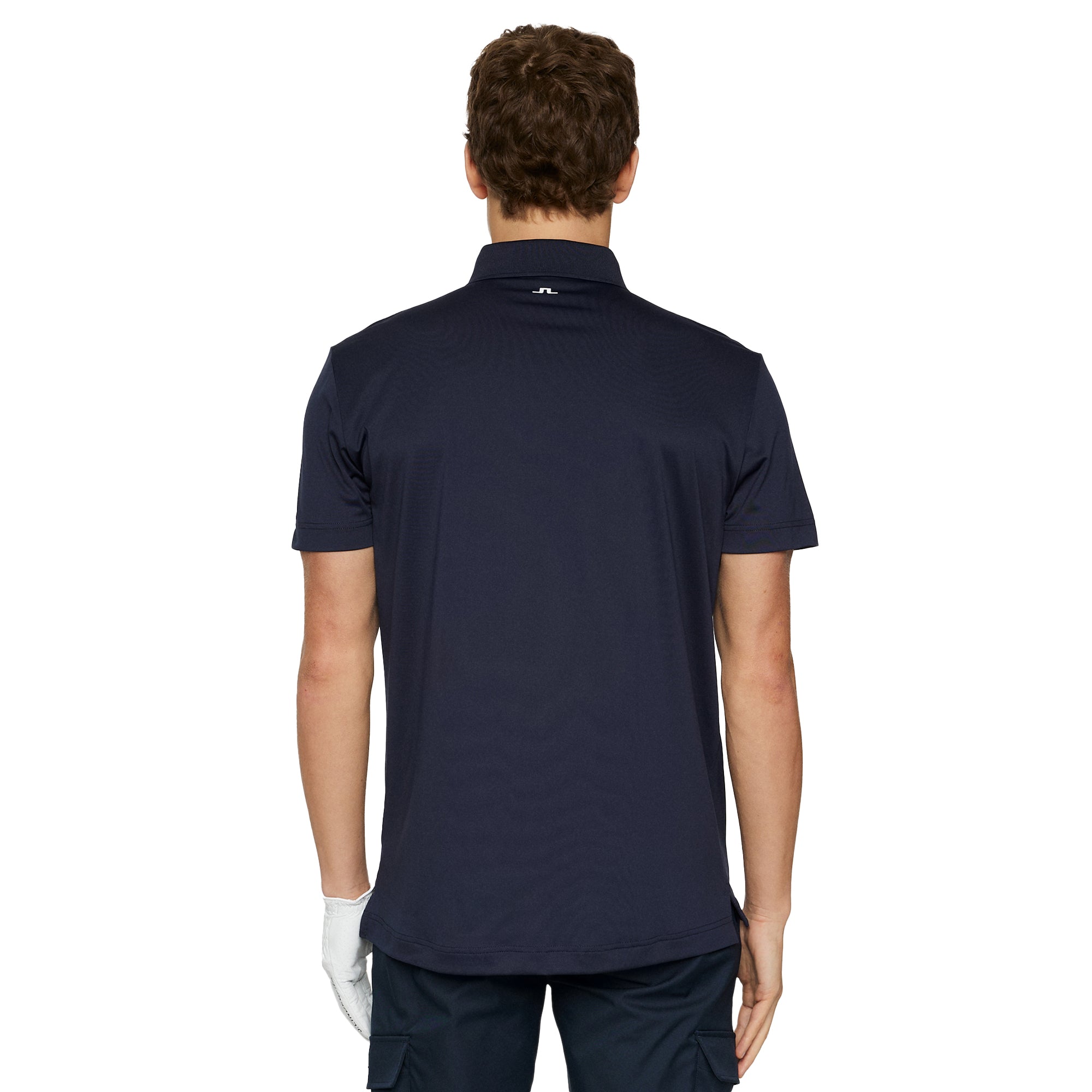 J.Lindeberg Golf Bridge Polo Shirt SS25 JL Navy 6855