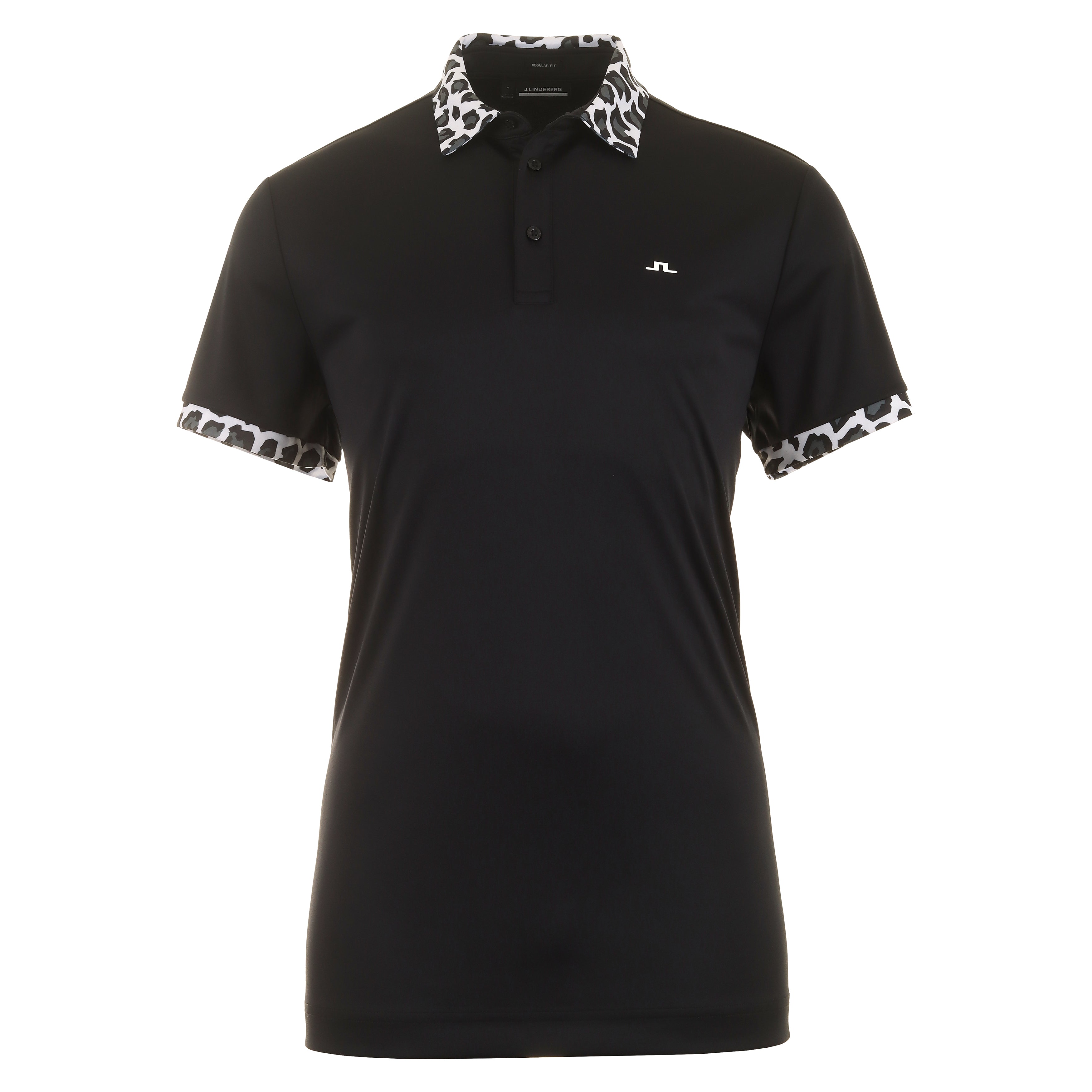 J.Lindeberg Golf Chapin Polo Shirt GMJT10807 Black 9999 | Function18 ...