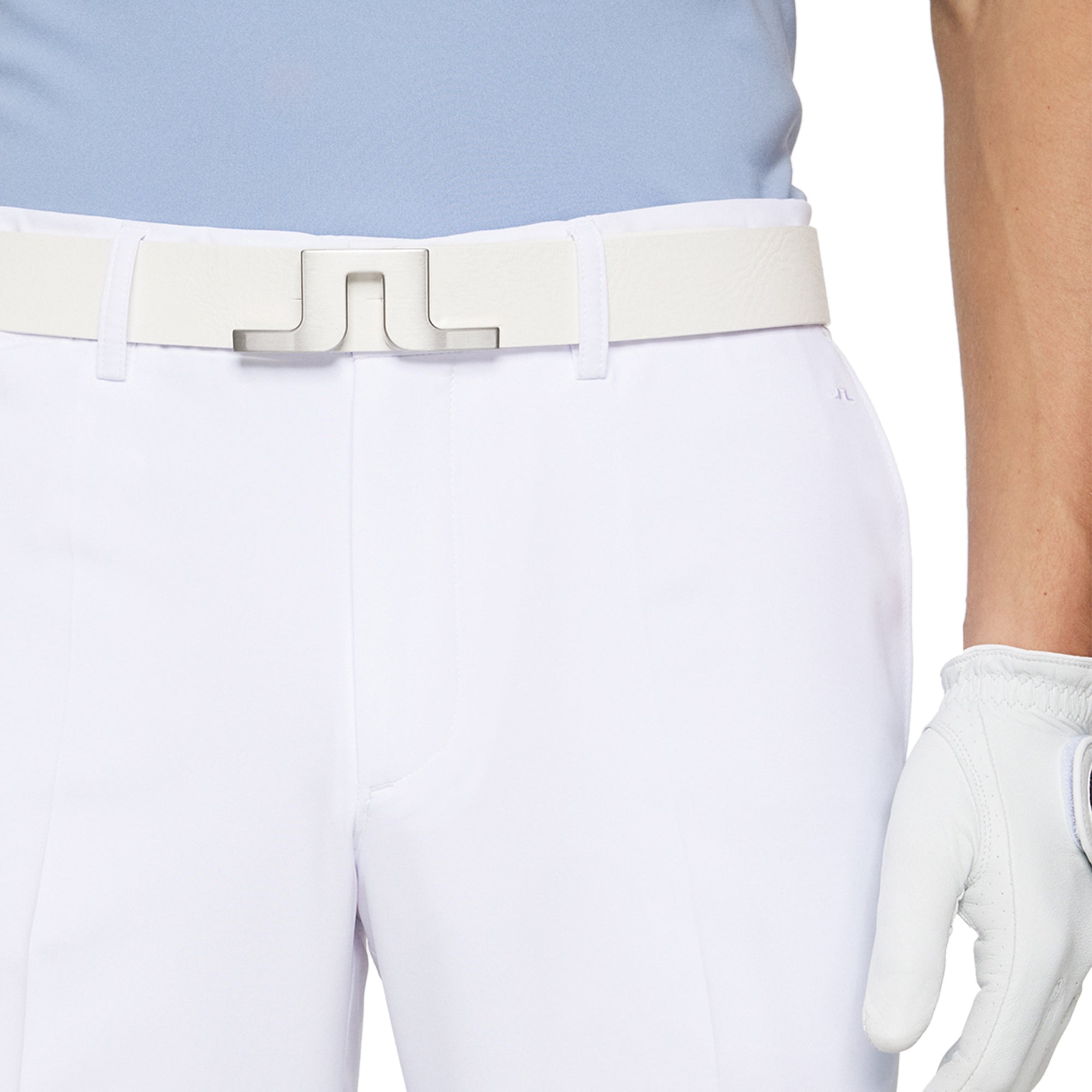 J.Lindeberg Golf Elof Trousers SS25 White 0000