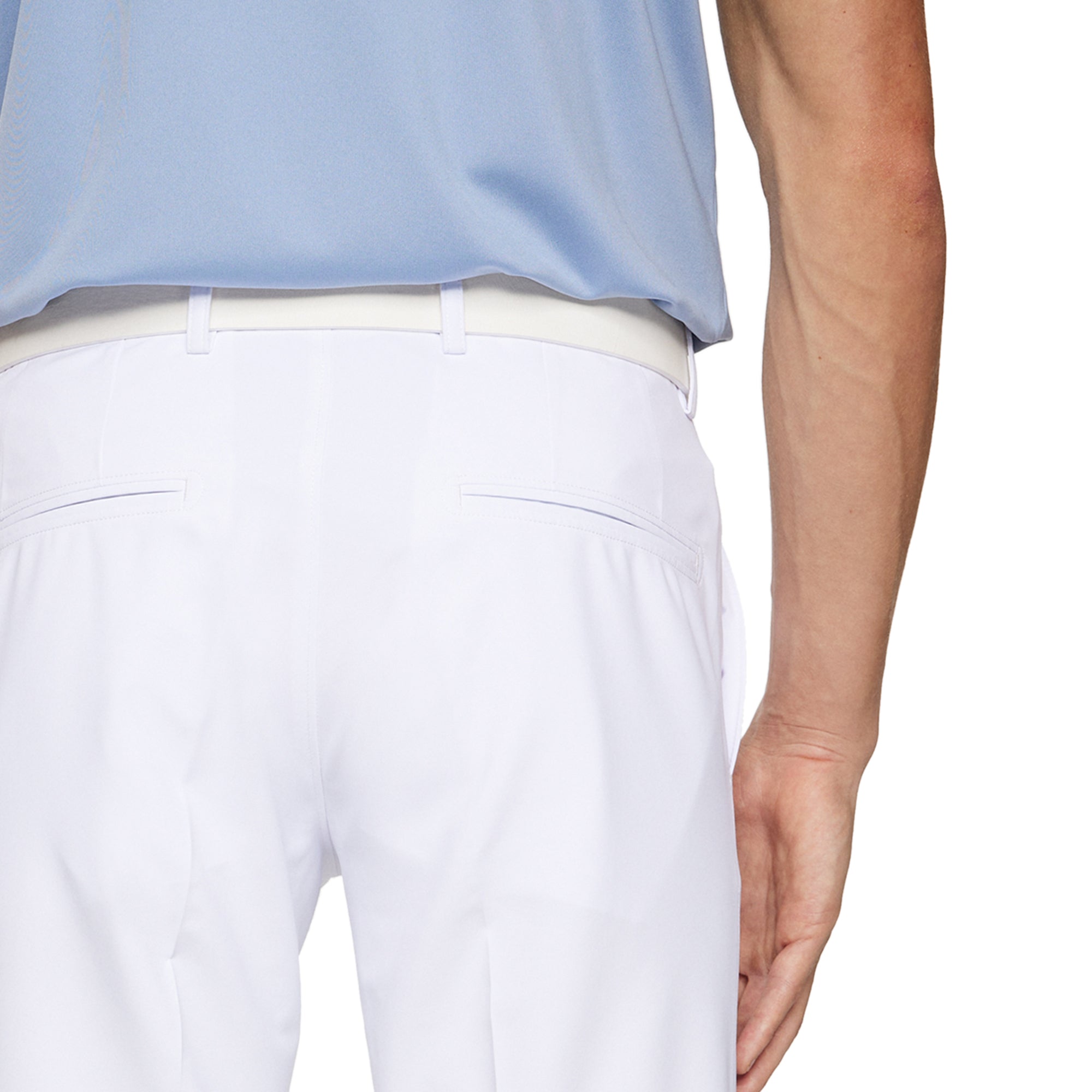 J.Lindeberg Golf Elof Trousers SS25 White 0000