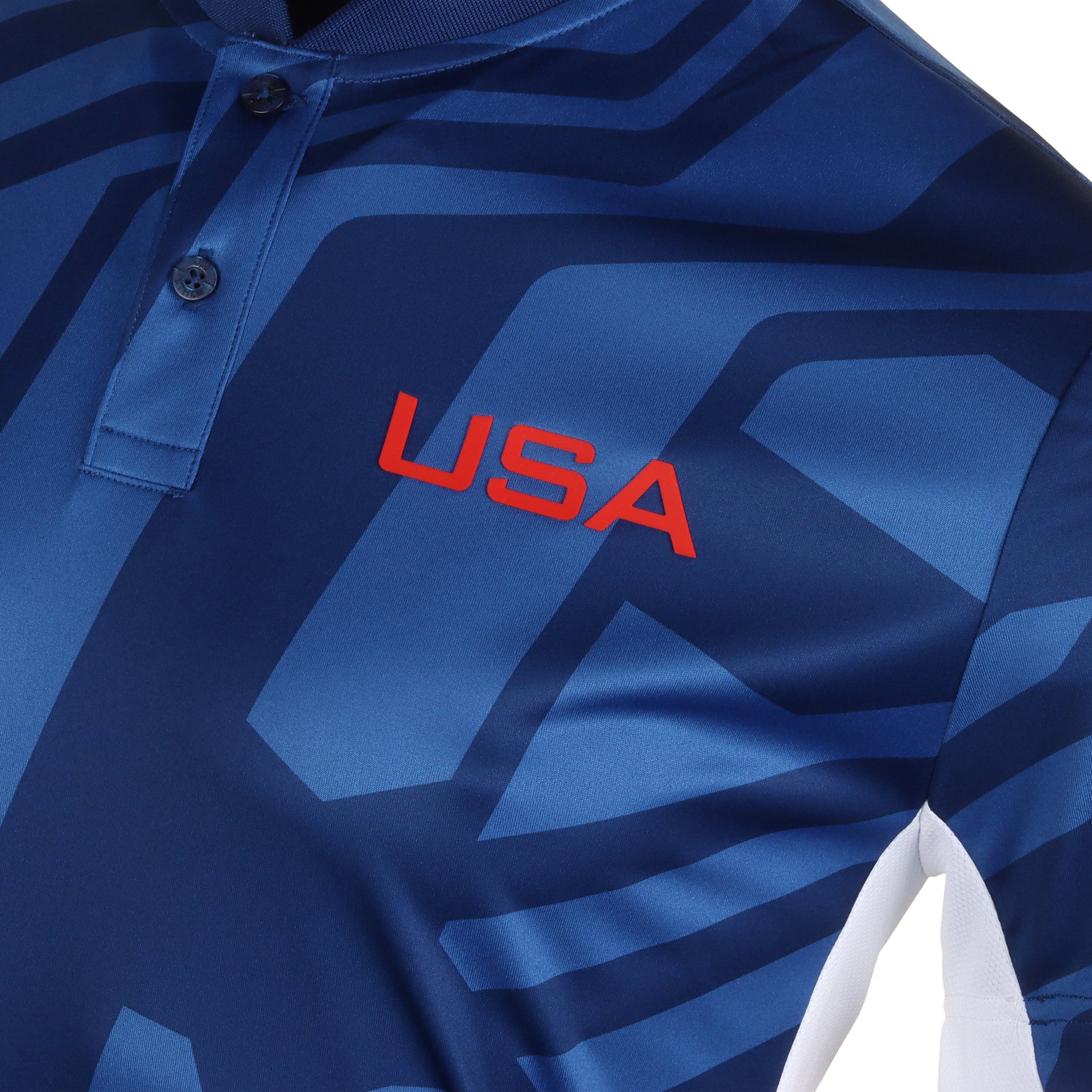 J.Lindeberg Golf x USA Emeric Olympic Polo Shirt