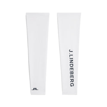 J.Lindeberg Golf Enzo Soft Compression Sleeve SS25 White 0000