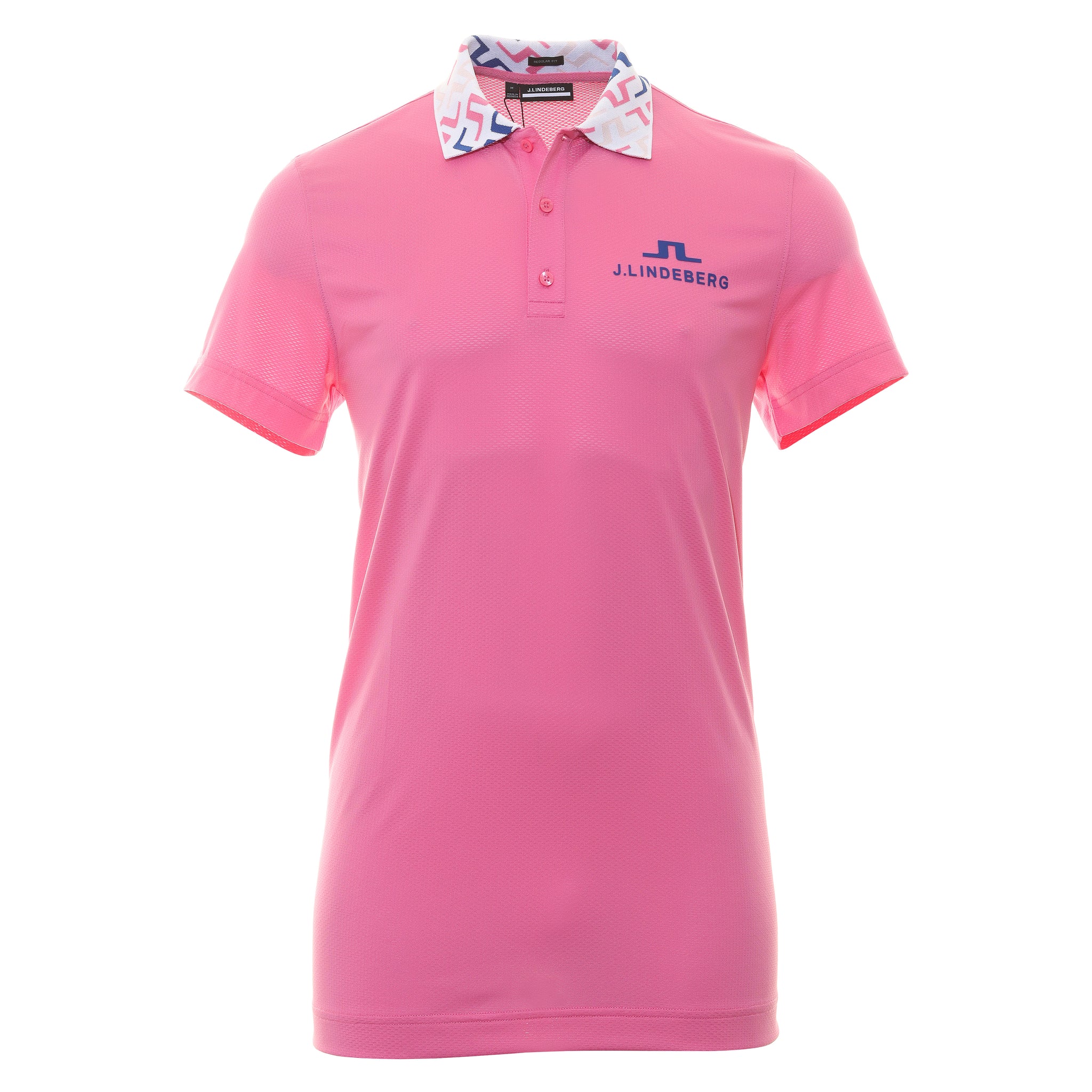 J.Lindeberg Golf Glen Polo Shirt GMJT10184 Azalea Pink S098 ...