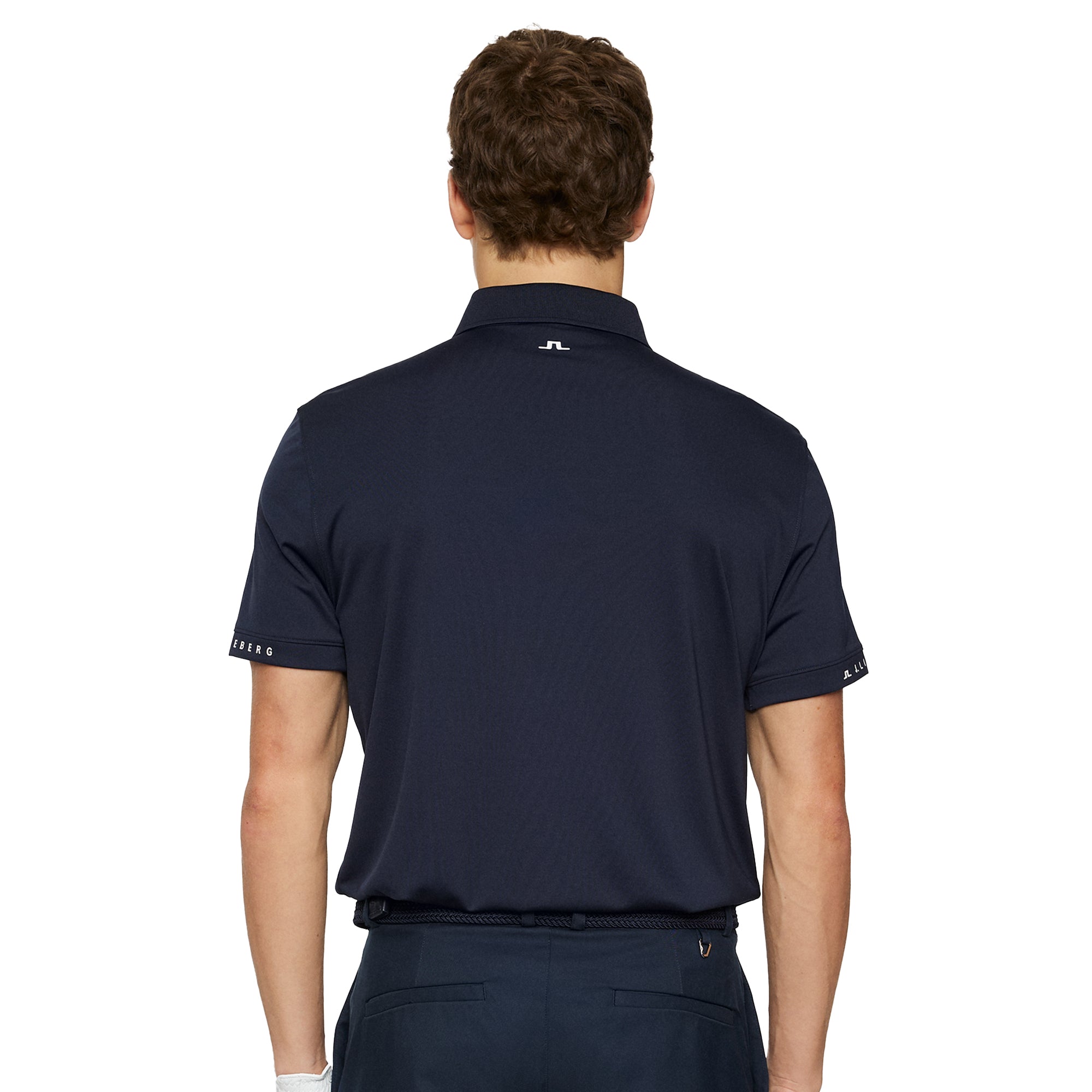 J.Lindeberg Golf Guy Polo Shirt SS25 JL Navy 6855