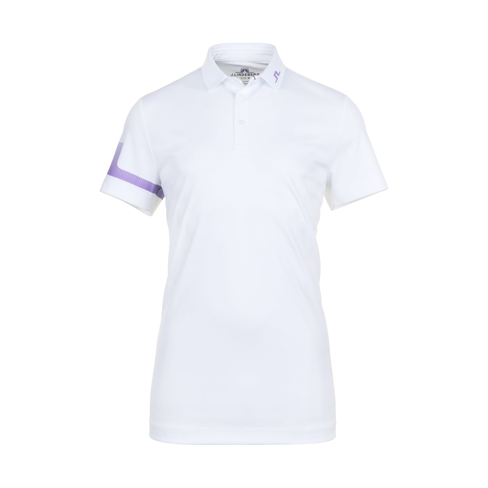 J.Lindeberg Golf Heath Polo Shirt PS25 White 0000