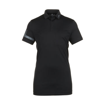 J.Lindeberg Golf Heath Polo Shirt PS25 Black 9999