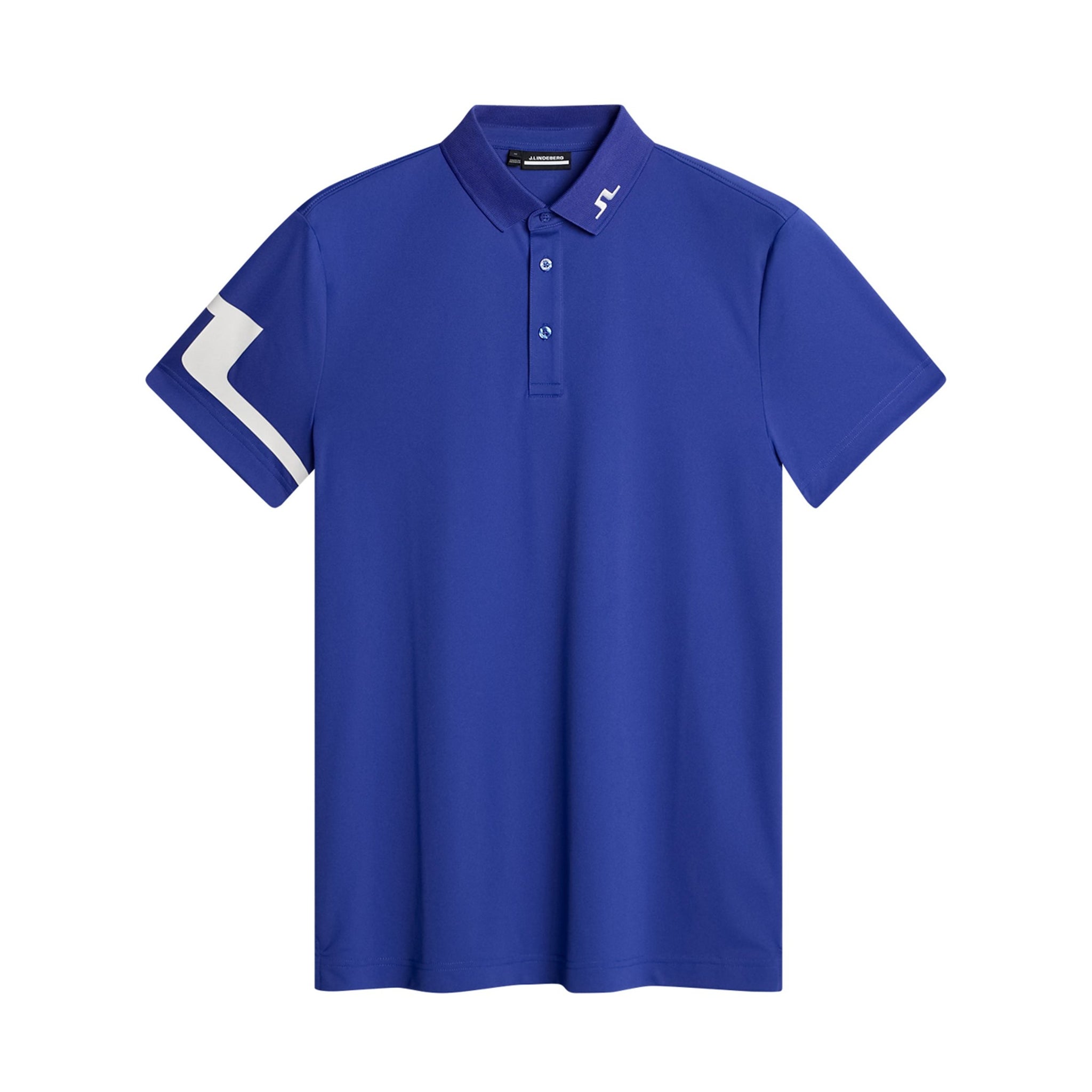 J.Lindeberg Golf Heath Polo Shirt SS25 Clematis Blue O356