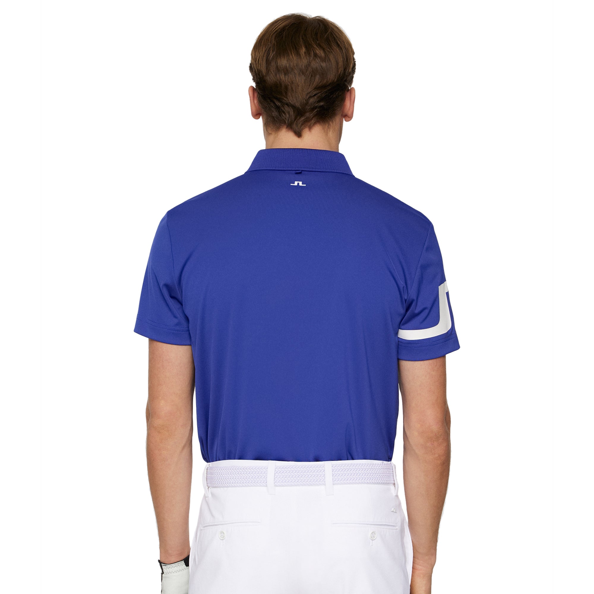 J.Lindeberg Golf Heath Polo Shirt SS25 Clematis Blue O356