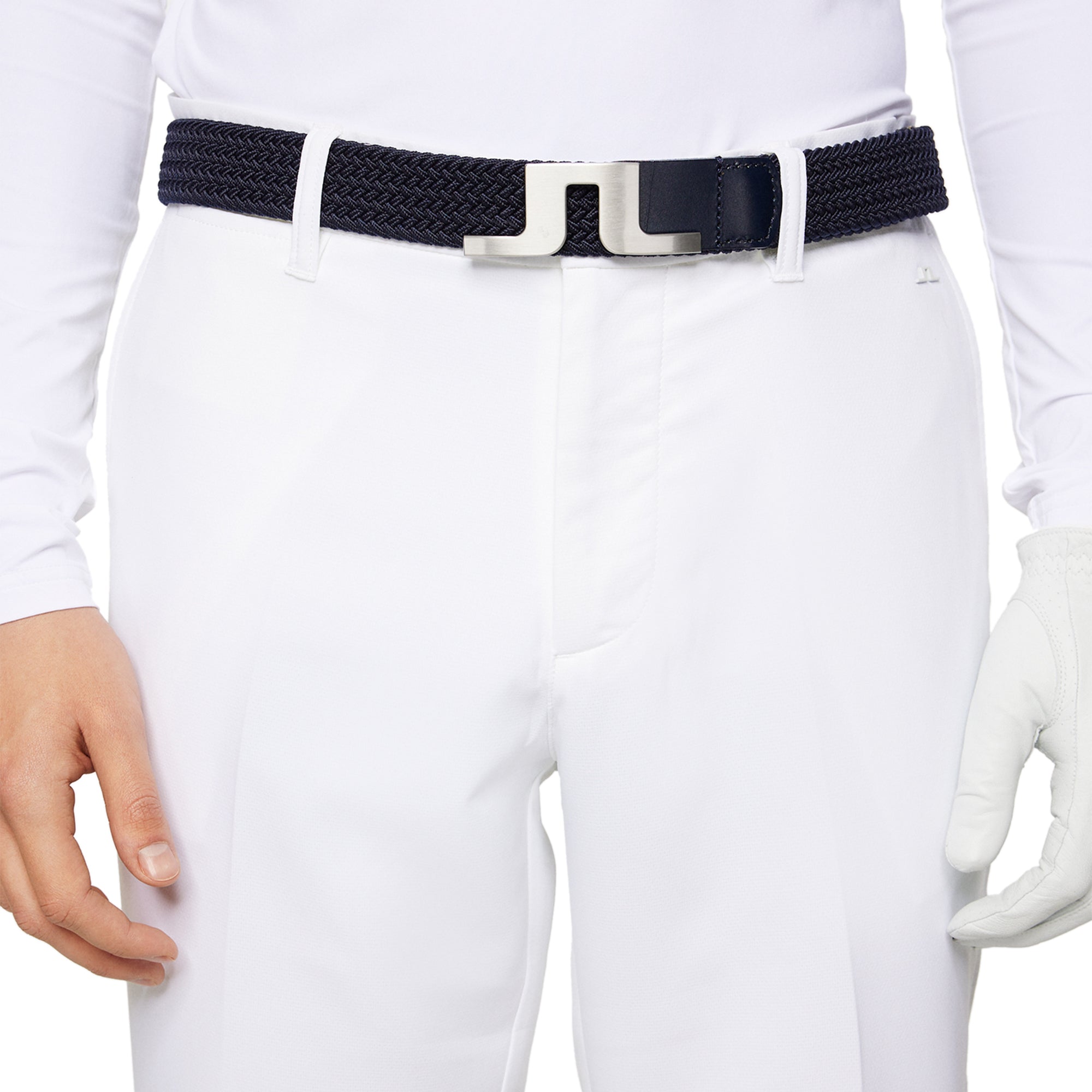 J.Lindeberg Golf Heath Trousers SS25 White 0000