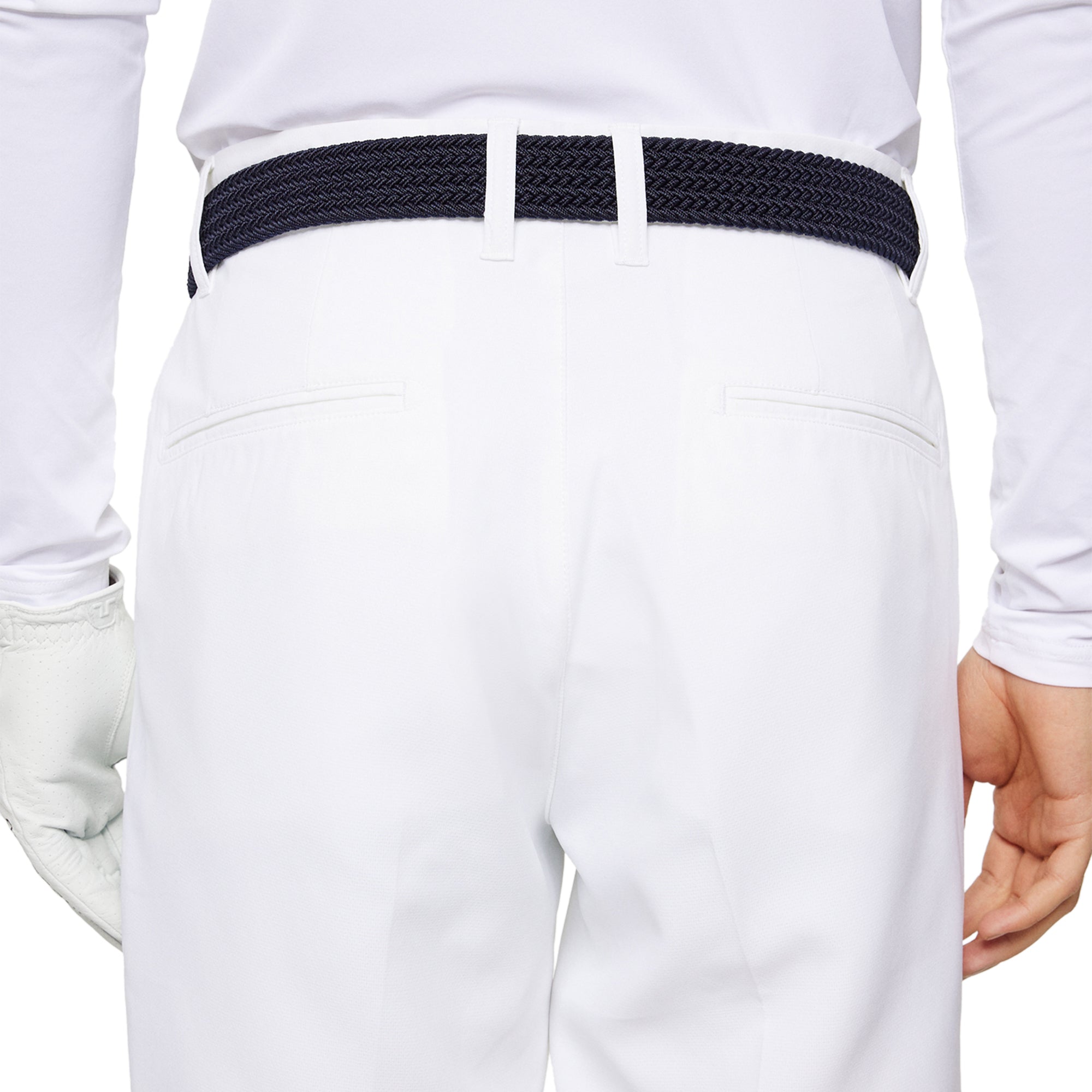 J.Lindeberg Golf Heath Trousers SS25 White 0000