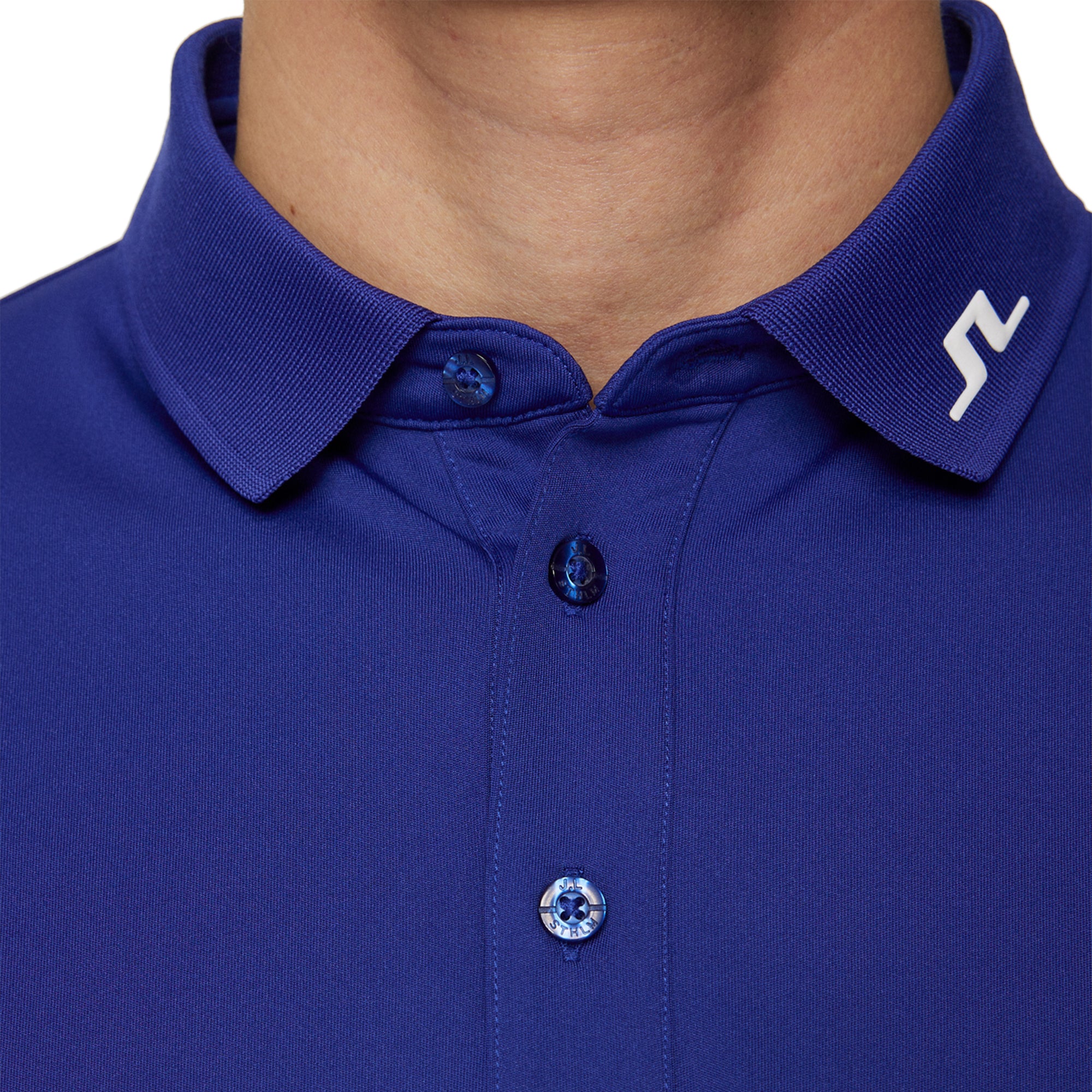 J.Lindeberg Golf KV Polo Shirt SS25 Clematis Blue O356