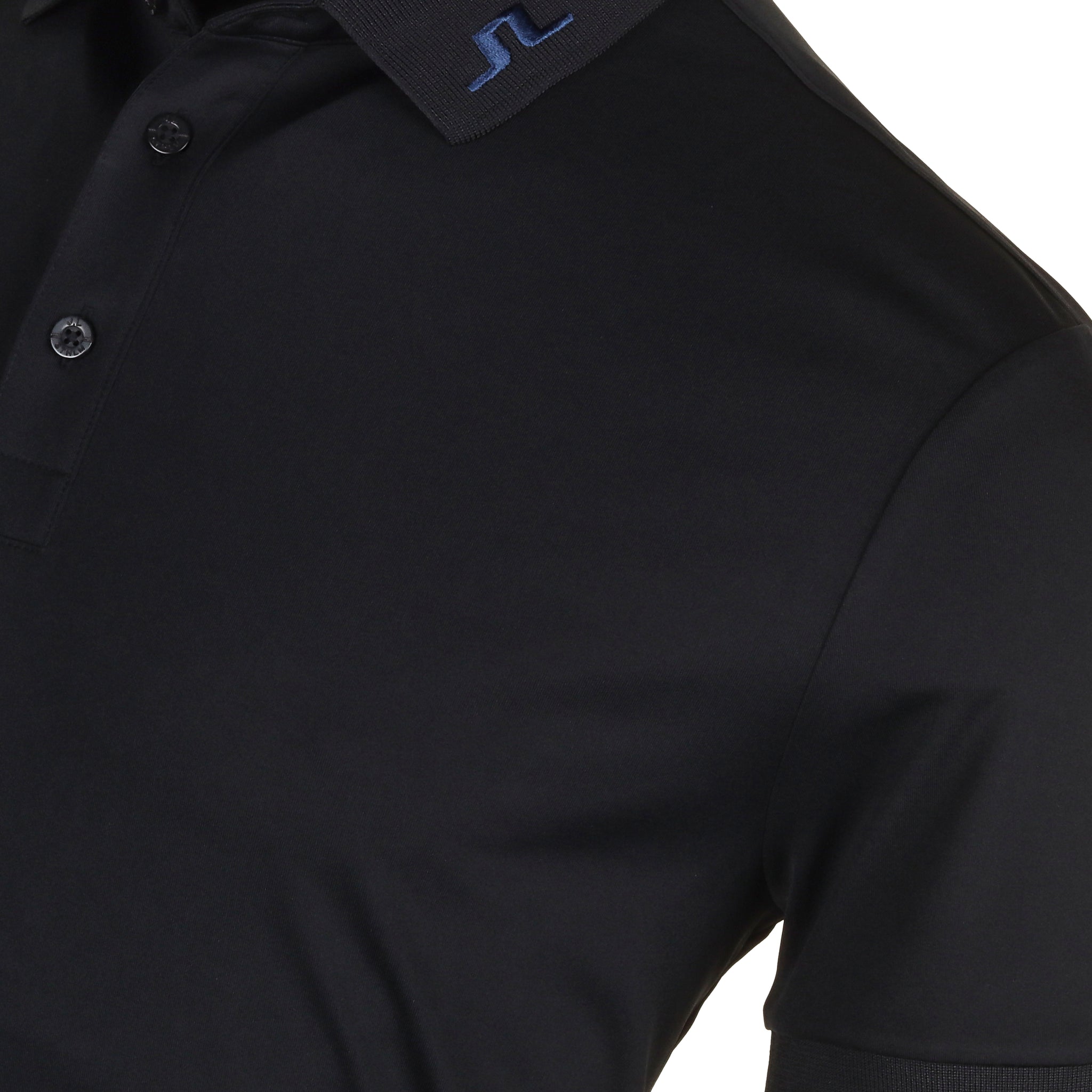 J.Lindeberg Golf KV Print Polo Shirt GMJT11526 Black 9999 | Function18 ...