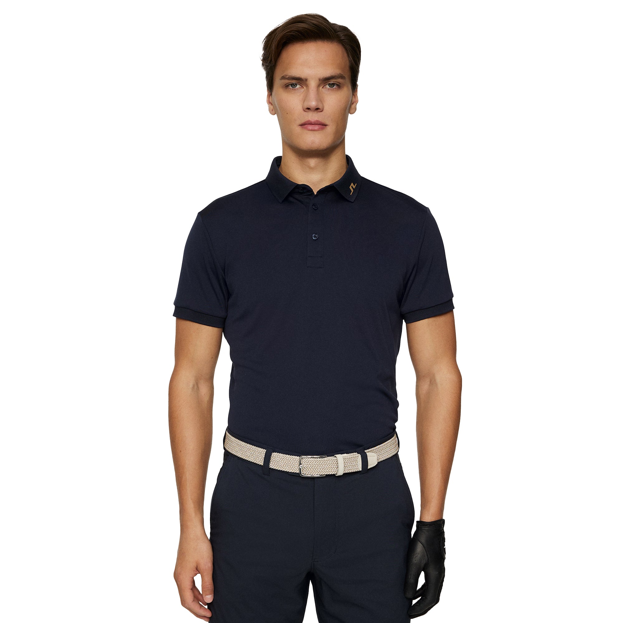 J.Lindeberg Golf KV Print Polo Shirt SS25