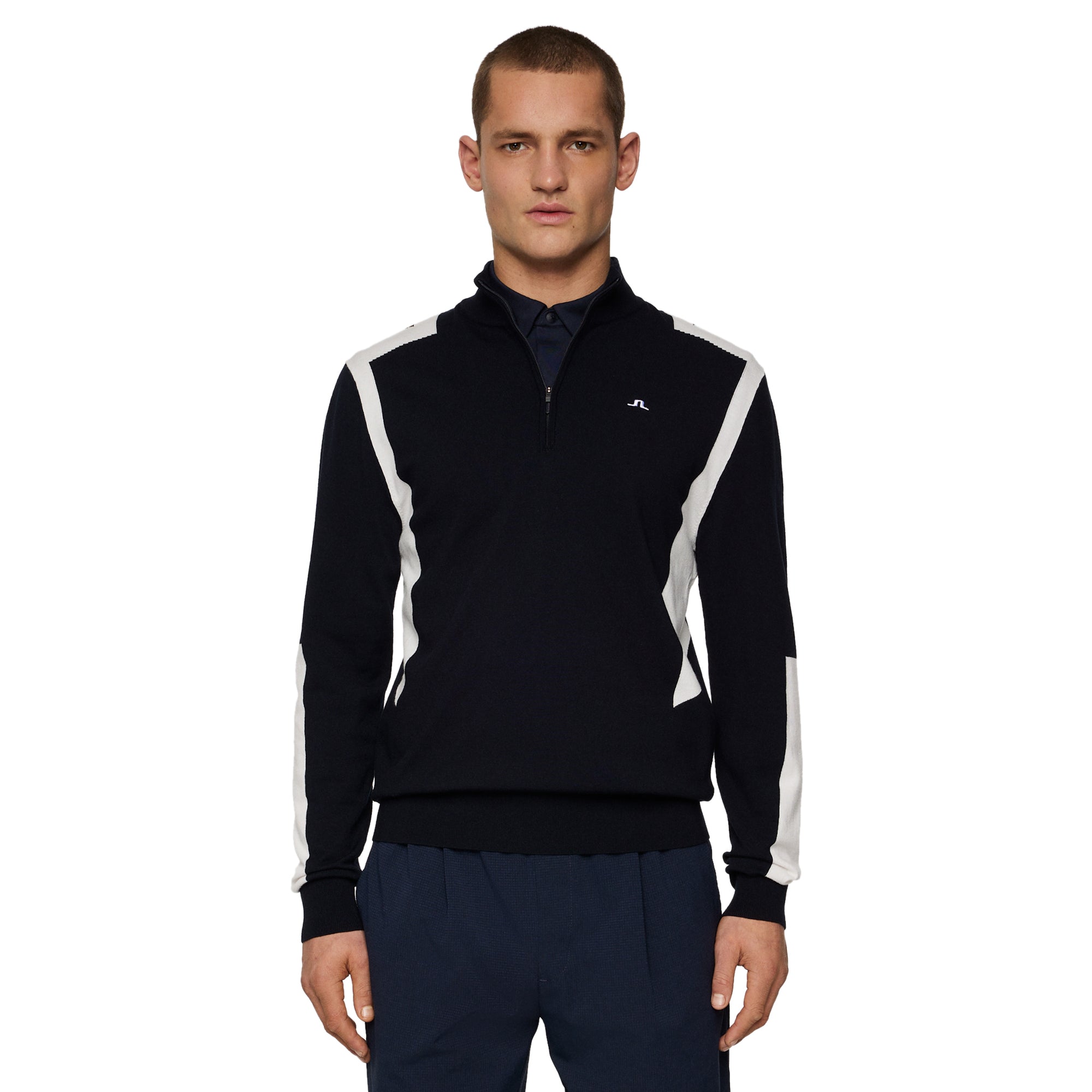 J.Lindeberg Golf Kendrick Knitted Zip Neck Sweater SS25