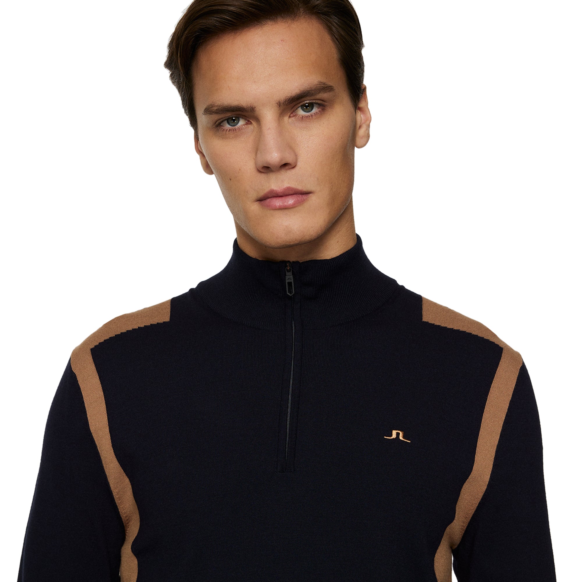 J.Lindeberg Golf Kendrick Knitted Zip Neck Sweater SS25