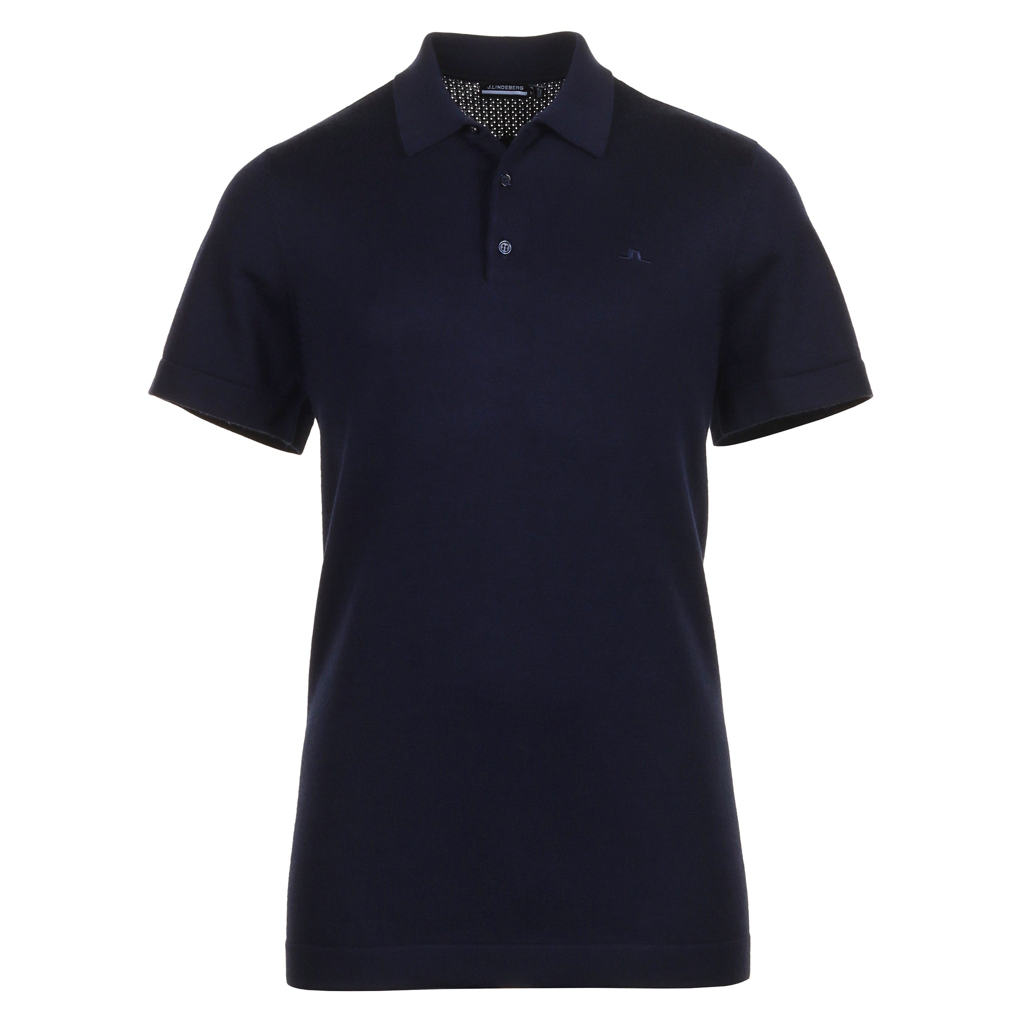 J.Lindeberg Golf Lear Knitted Polo Shirt SS24