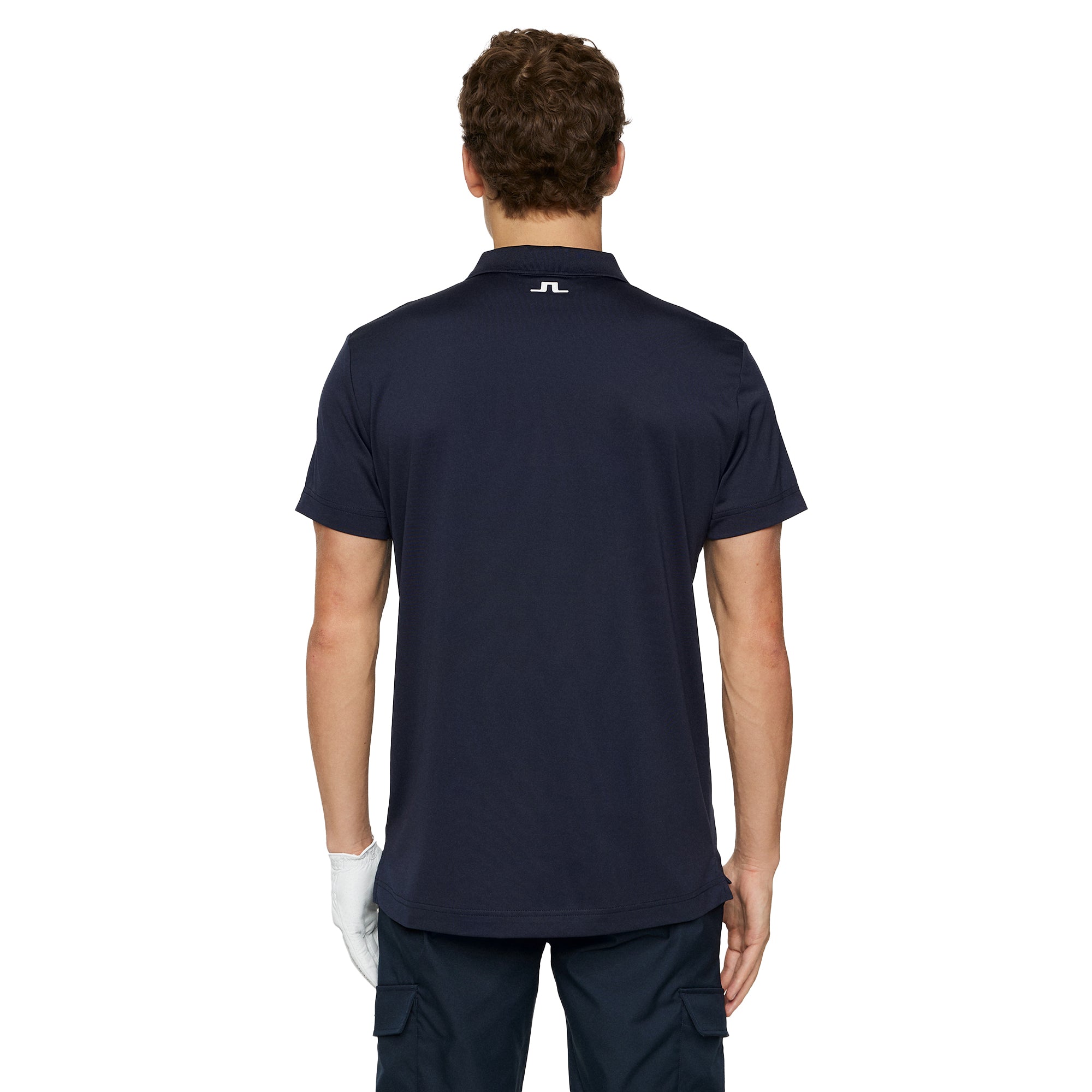 J.Lindeberg Golf Lionel Polo Shirt SS25 JL Navy 6855