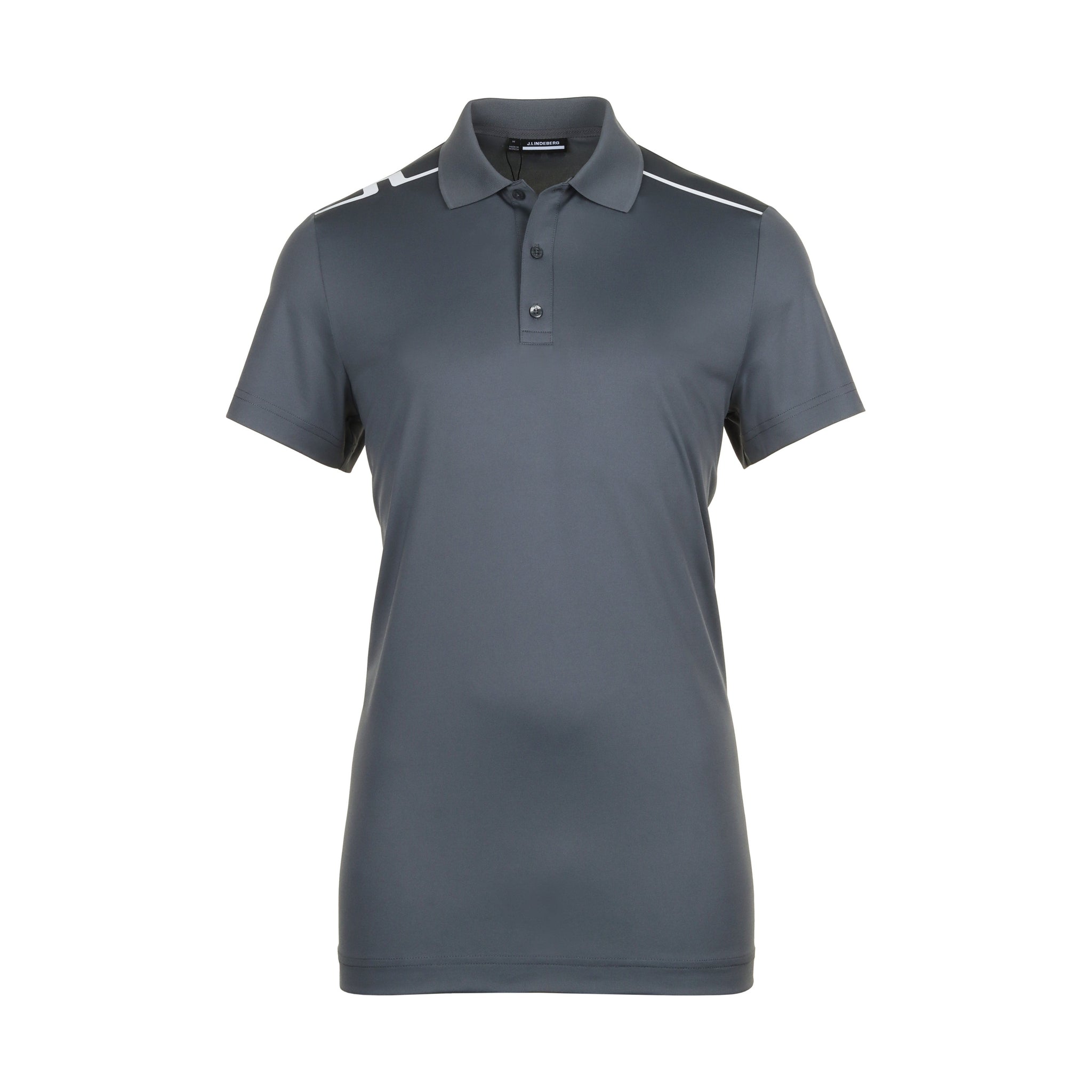 J.Lindeberg Golf Lionel Polo Shirt PS25 Lava Smoke U254