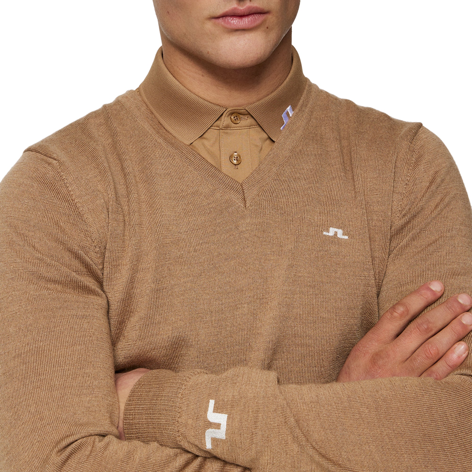 J.Lindeberg Golf Lymann Knitted Sweater SS25