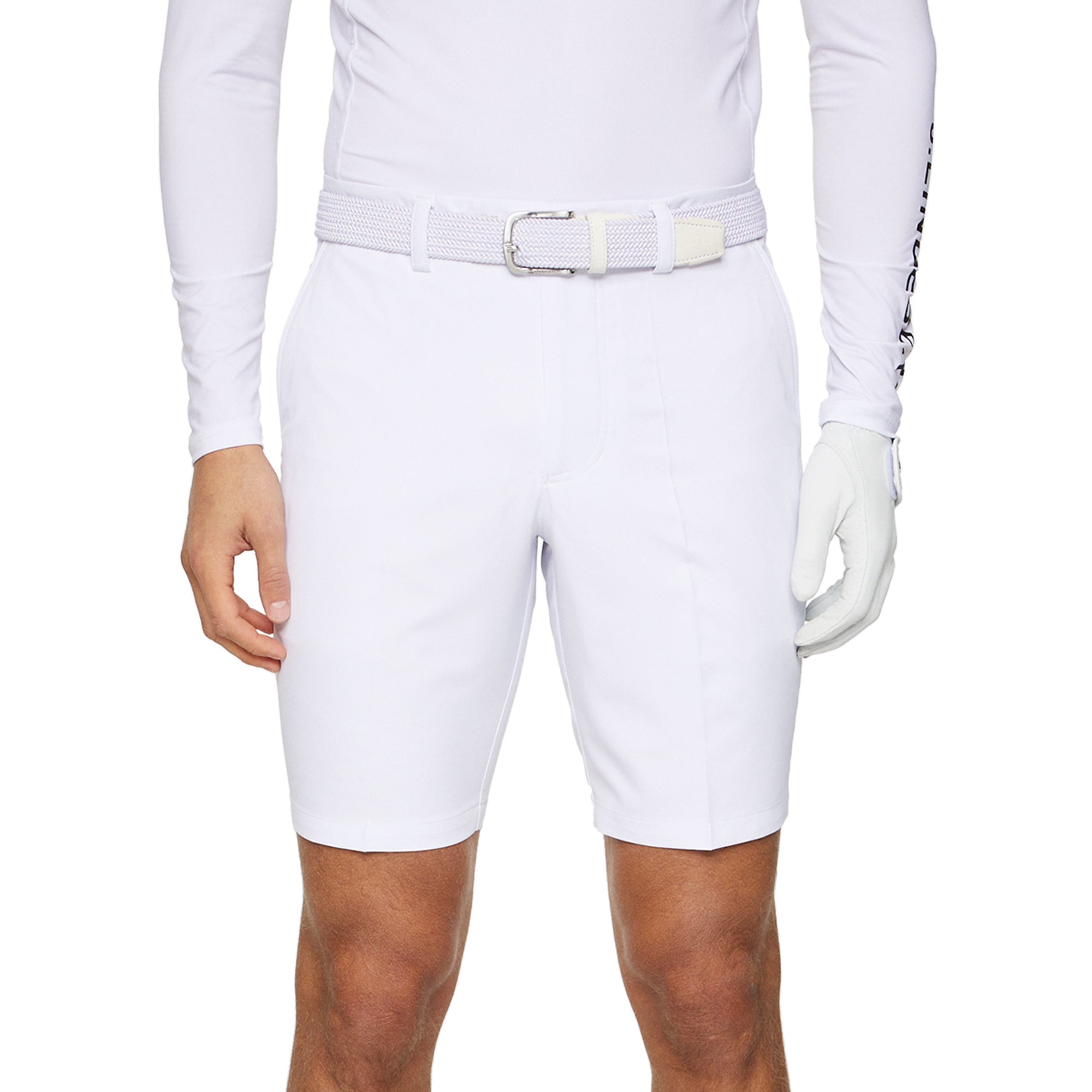 J.Lindeberg Golf Mitch Shorts SS25 White 0000