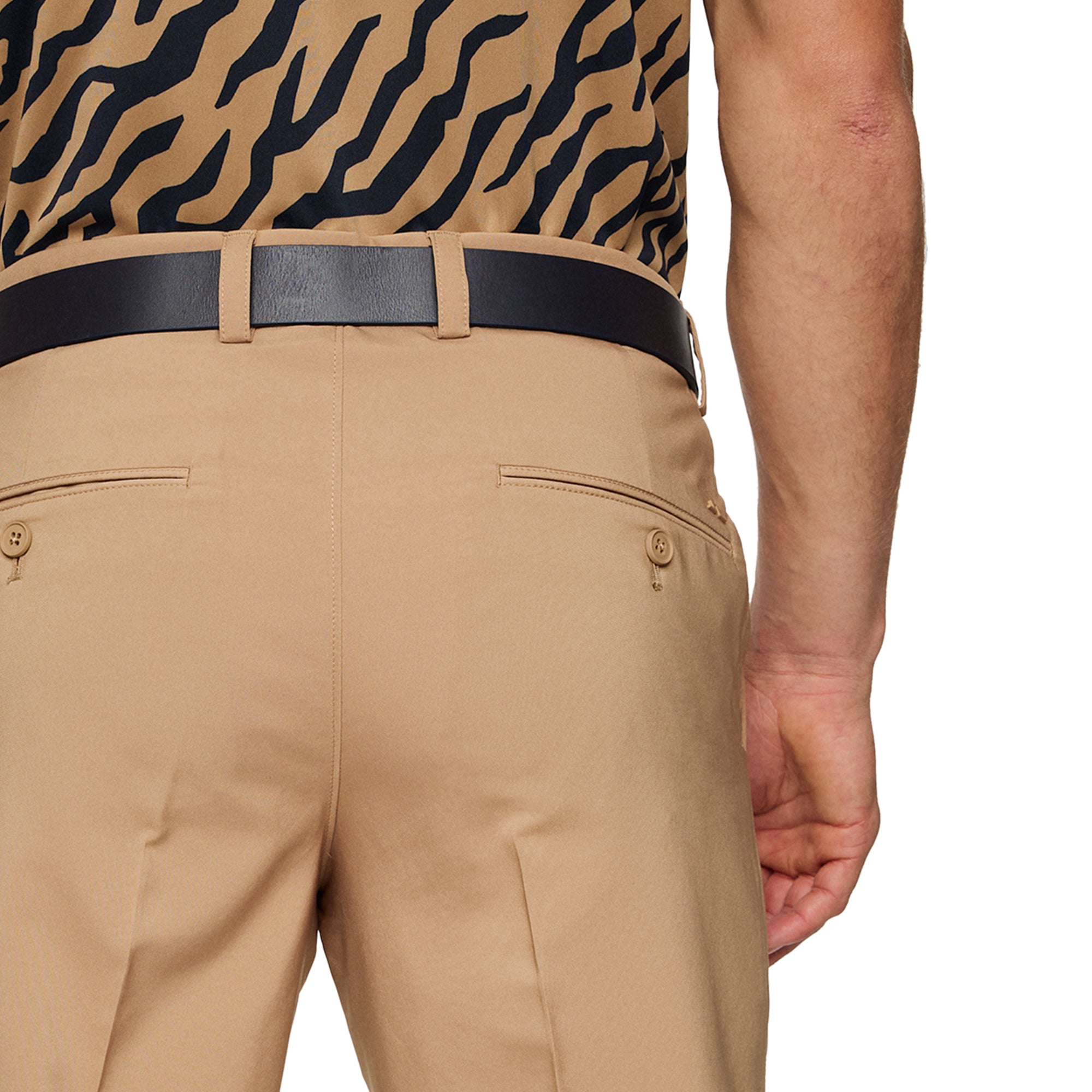 J.Lindeberg Golf Mitch Shorts SS25 Tigers Eye E376