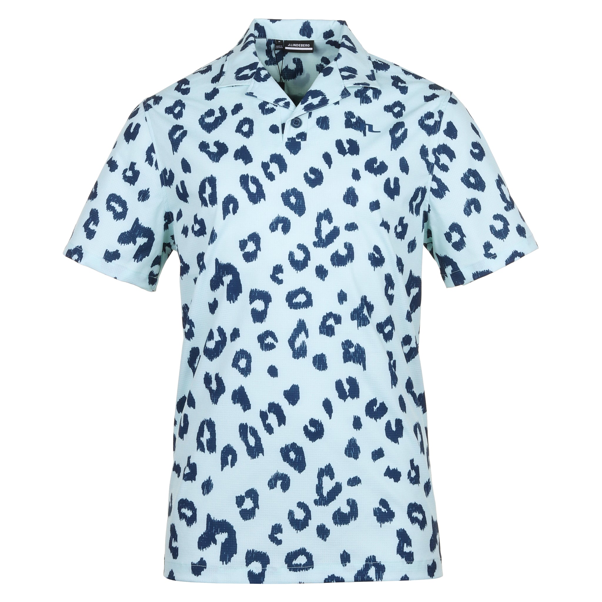 J.Lindeberg Golf Resort Print Polo Shirt SS24