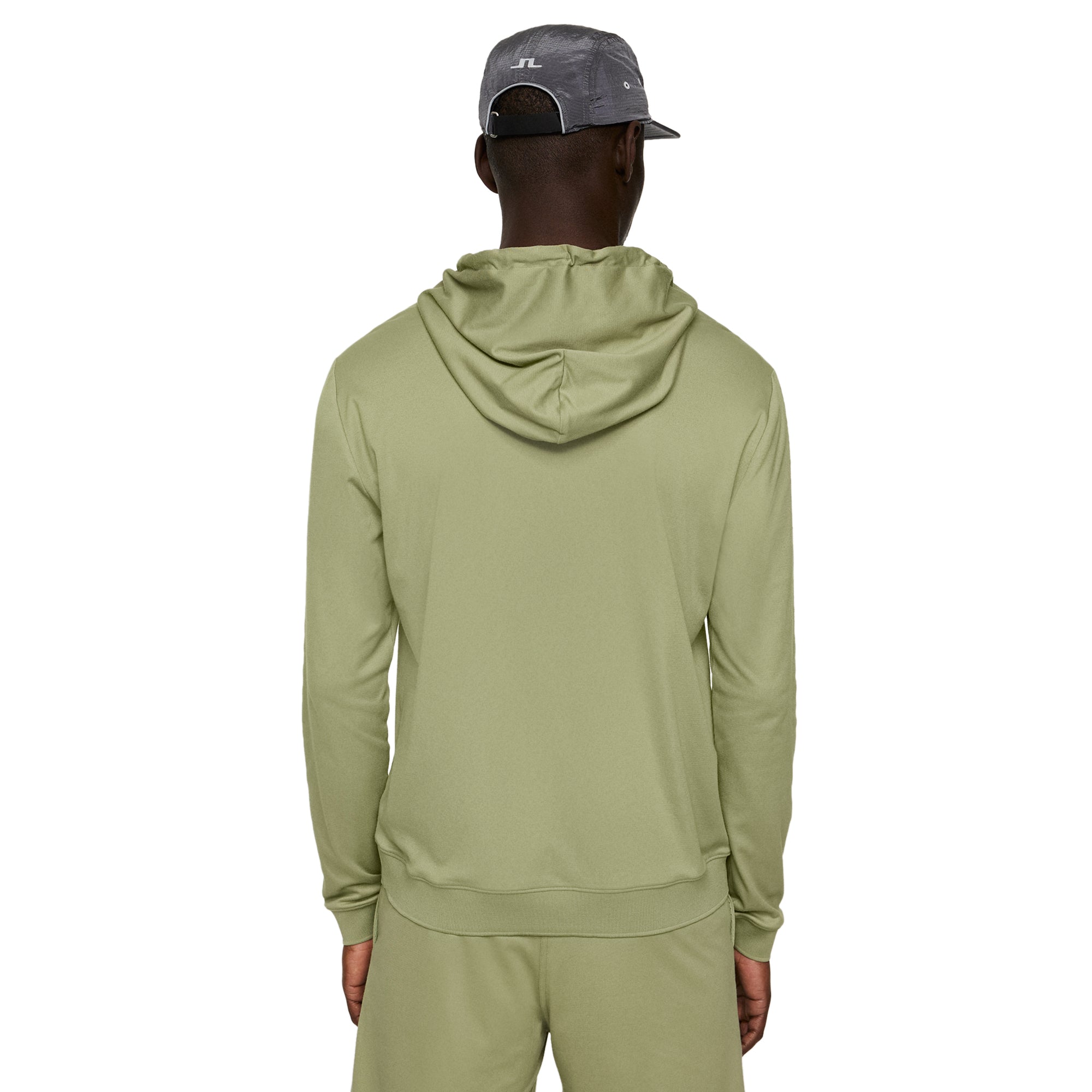 J.Lindeberg Golf Roland Hoodie SS25 Oil Green M311