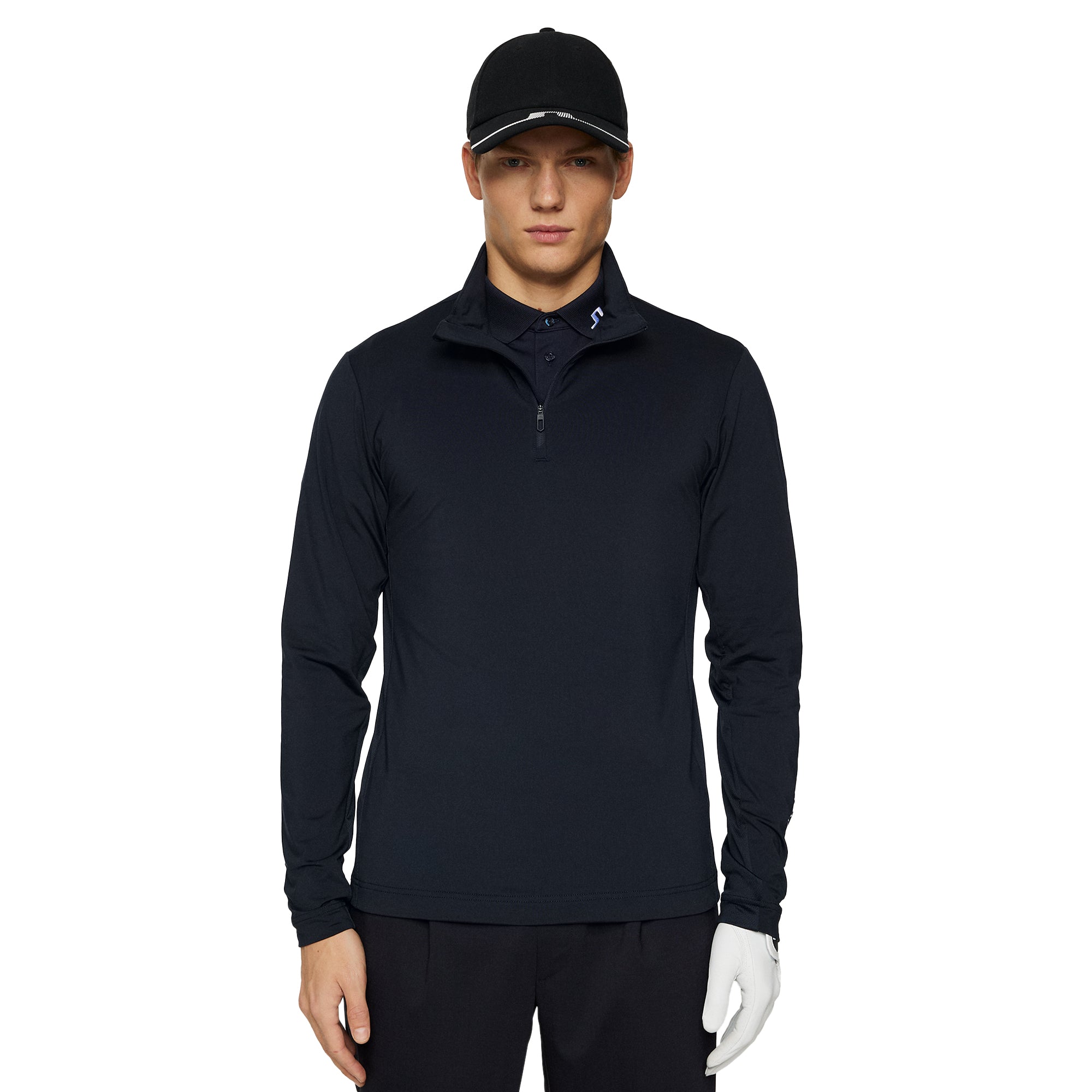 J.Lindeberg Golf Tour Tech Mid Layer SS25 JL Navy 6855