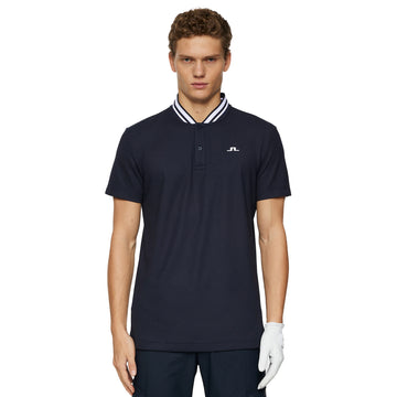 J.Lindeberg Golf Tyson Polo Shirt SS25 JL Navy 6855