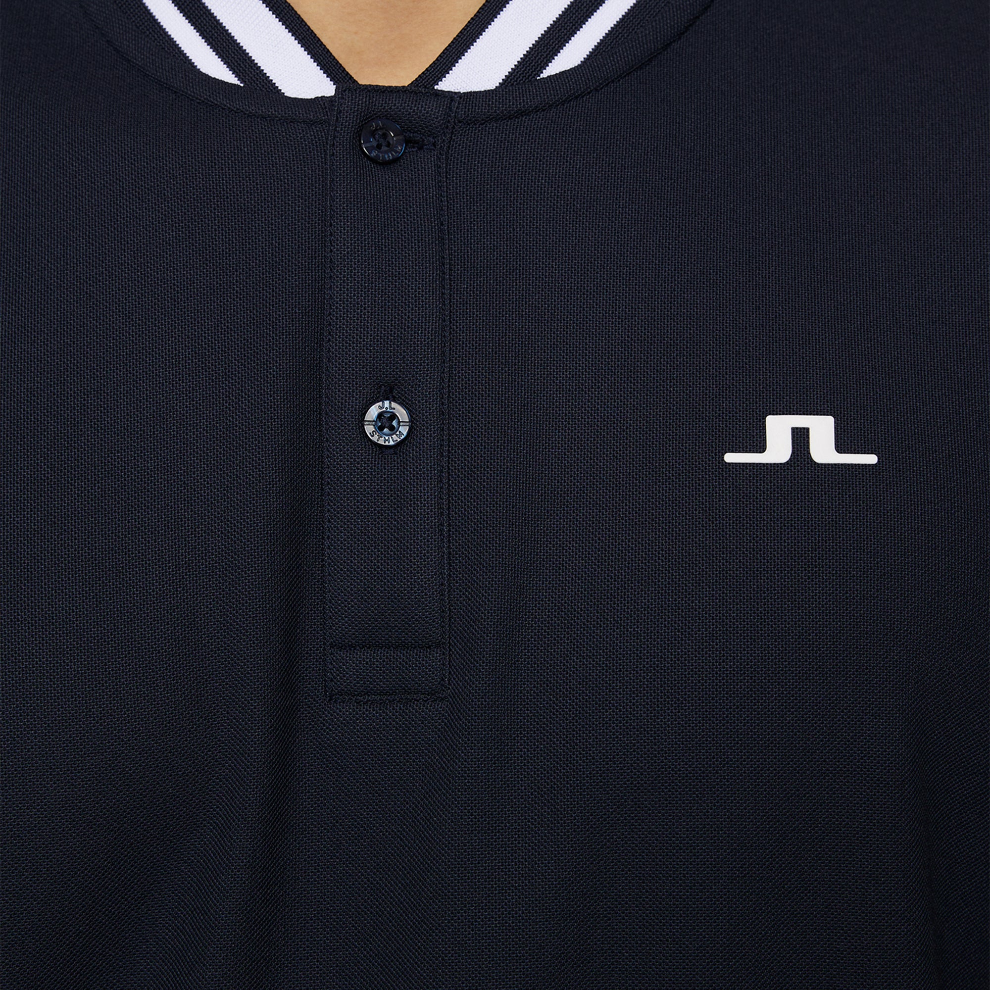 J.Lindeberg Golf Tyson Polo Shirt SS25 JL Navy 6855