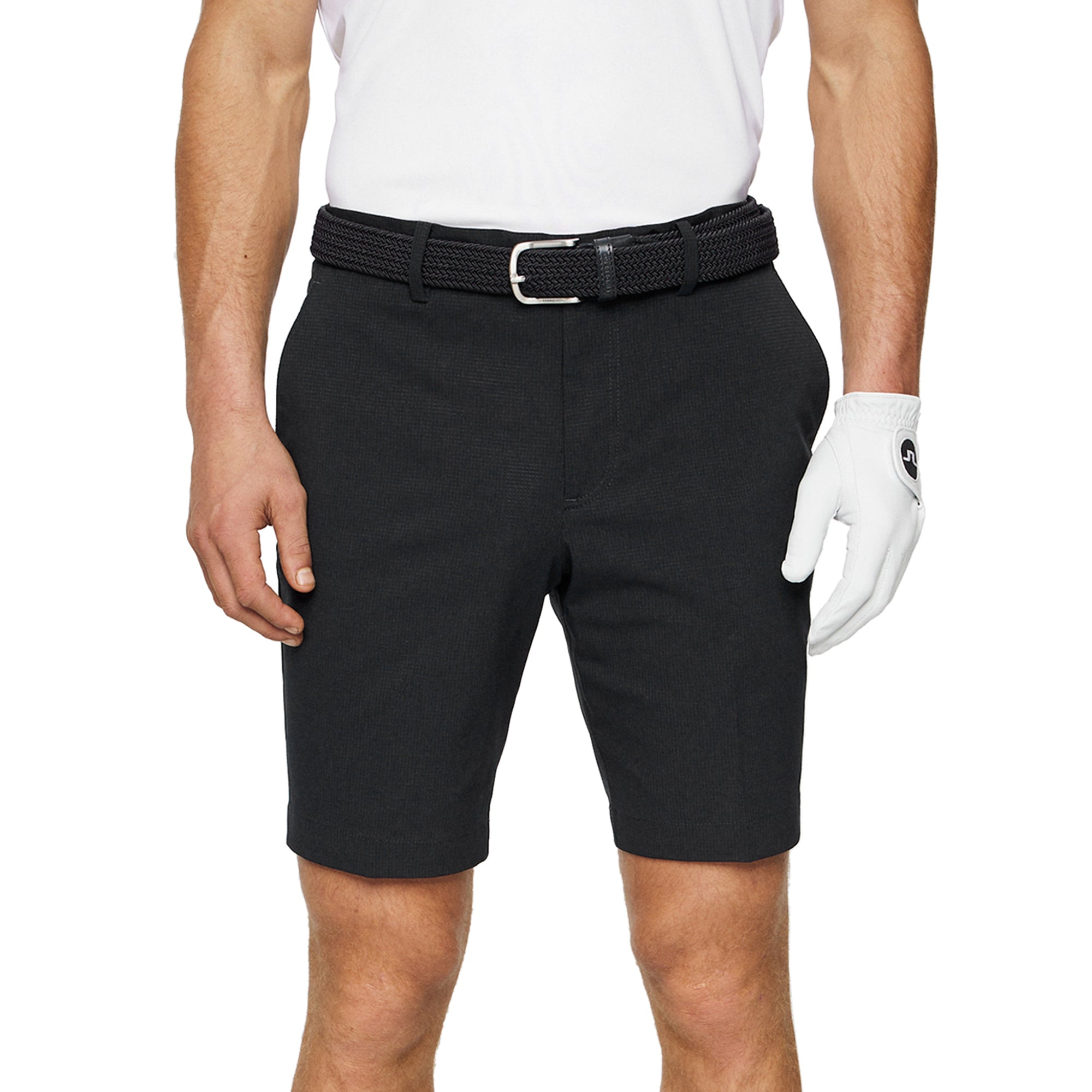 J.Lindeberg Golf Vent Shorts Black 9999