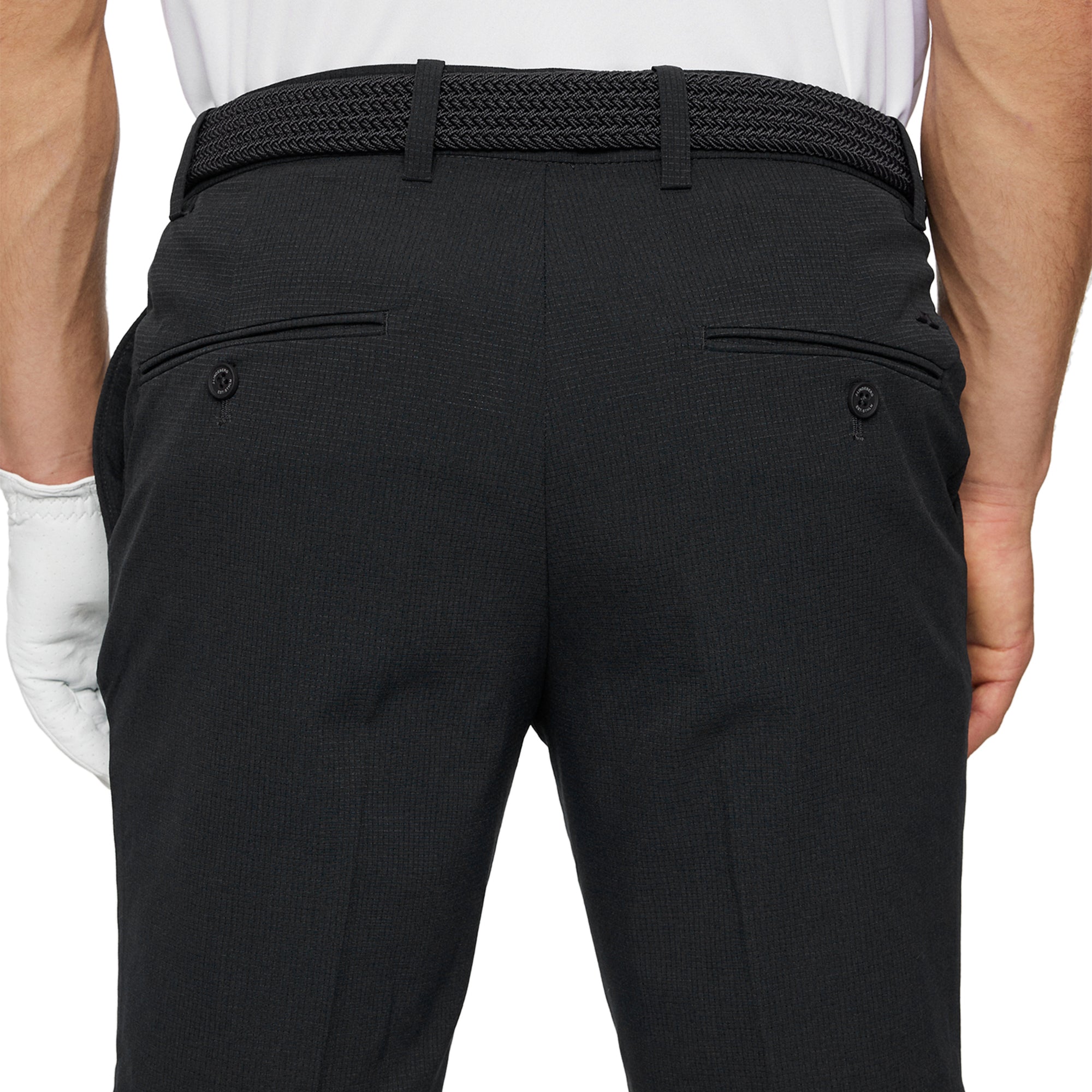 J.Lindeberg Golf Vent Shorts Black 9999