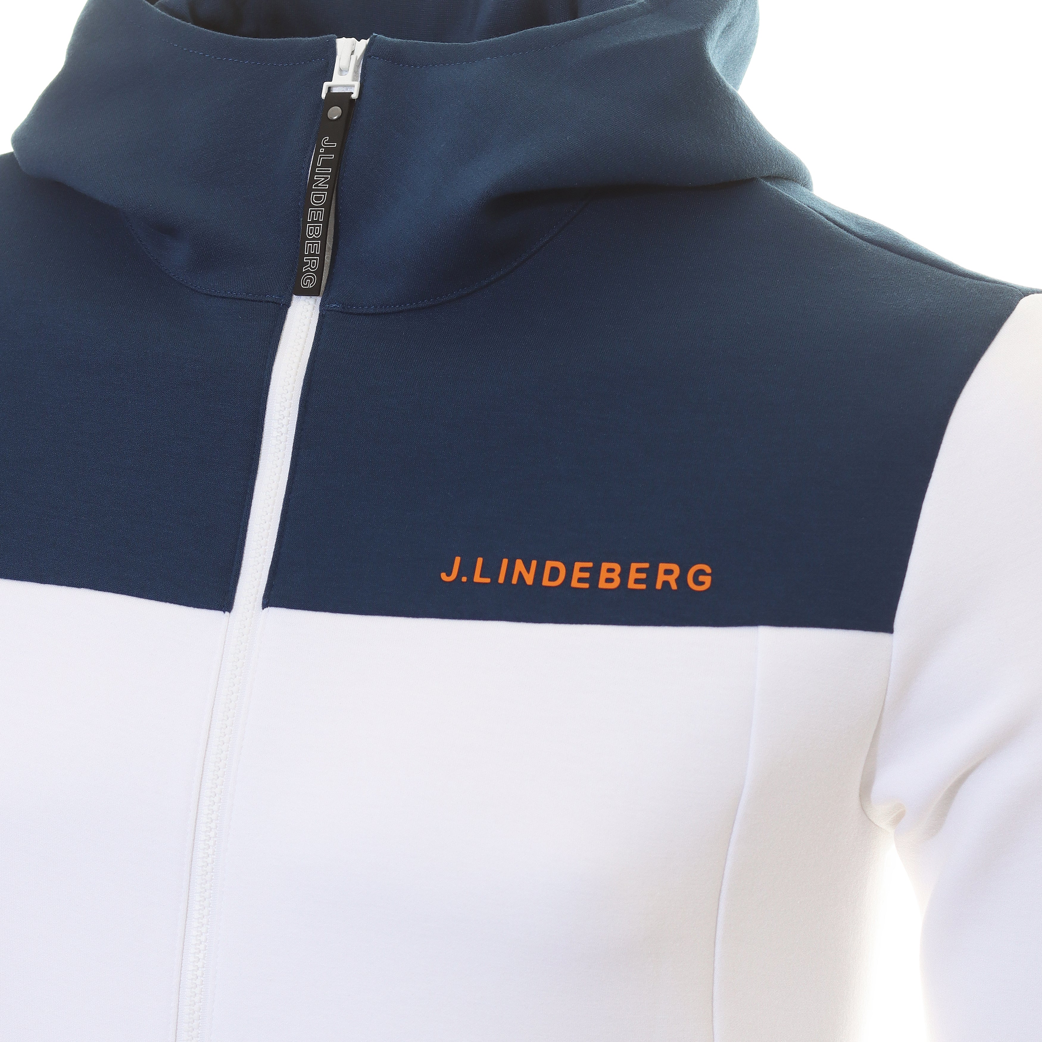 J.Lindeberg Jeff Hooded Jacket AMJS09081 White 0000 | Function18 ...