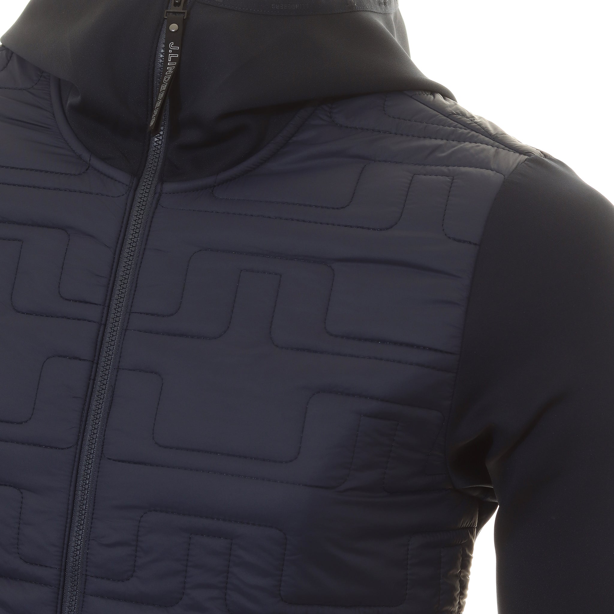 Quilt Hybrid Hood Jacket / JL Navy – J.Lindeberg