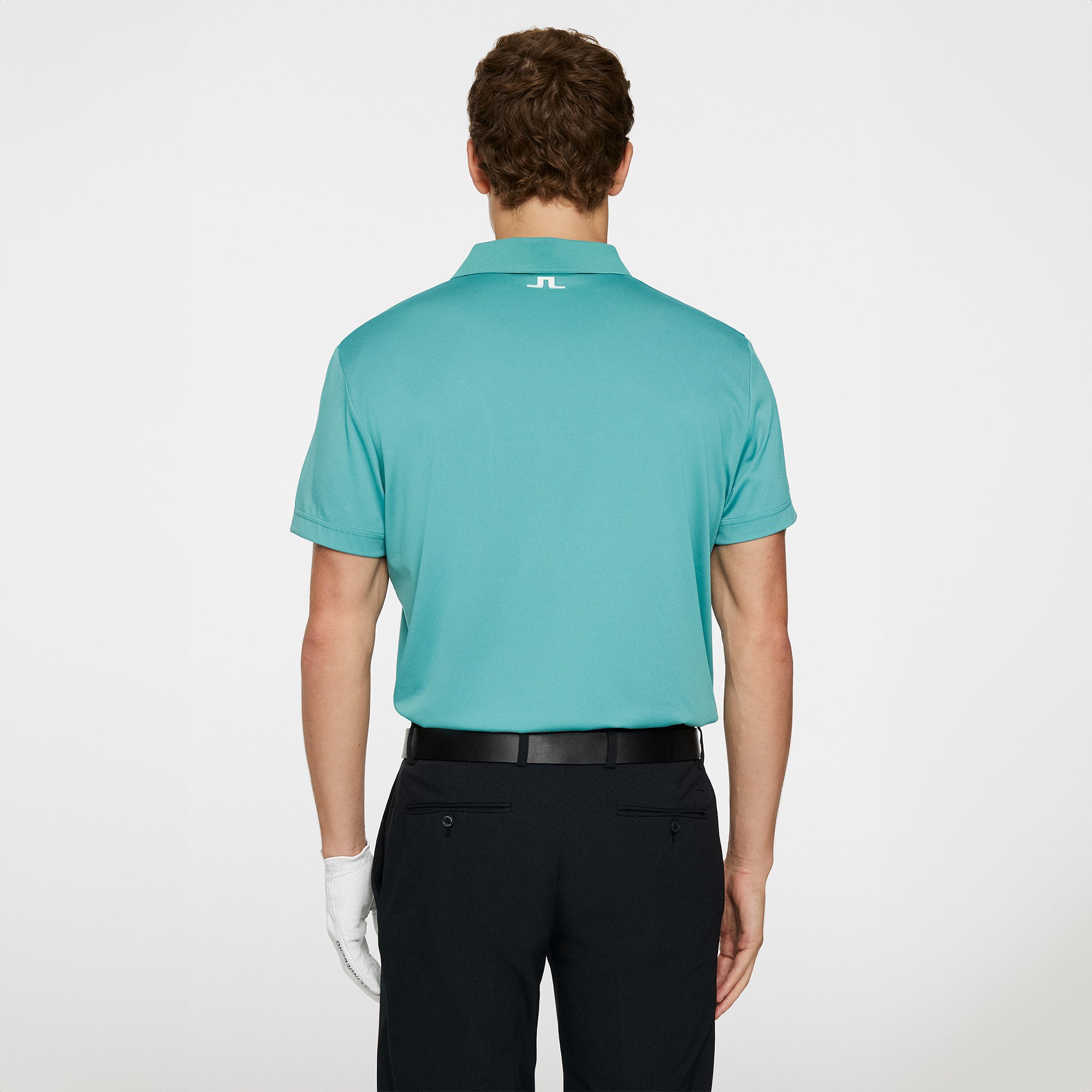 J.Lindeberg Golf Lionel Polo Shirt PS25 Teal O257