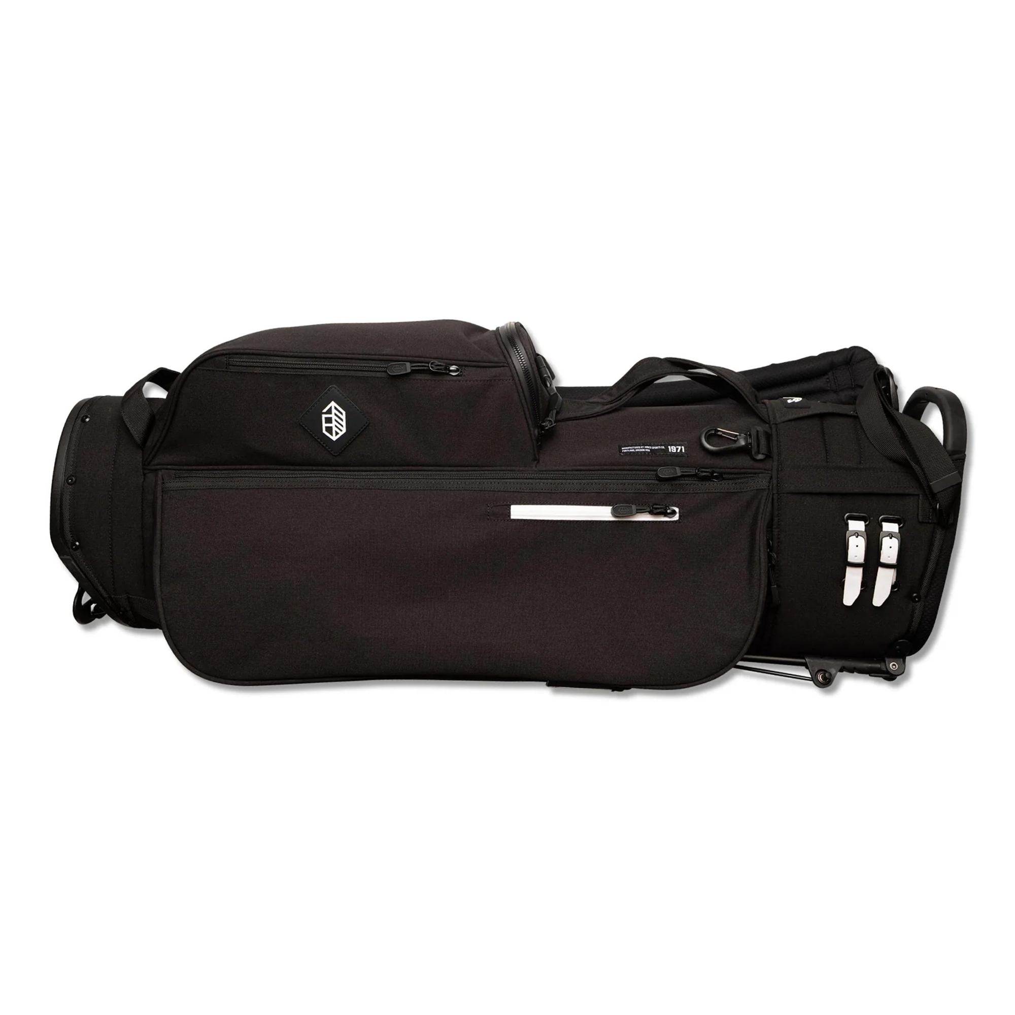 Jones Utility Trouper R 3.0 Stand Golf Bag Black/White