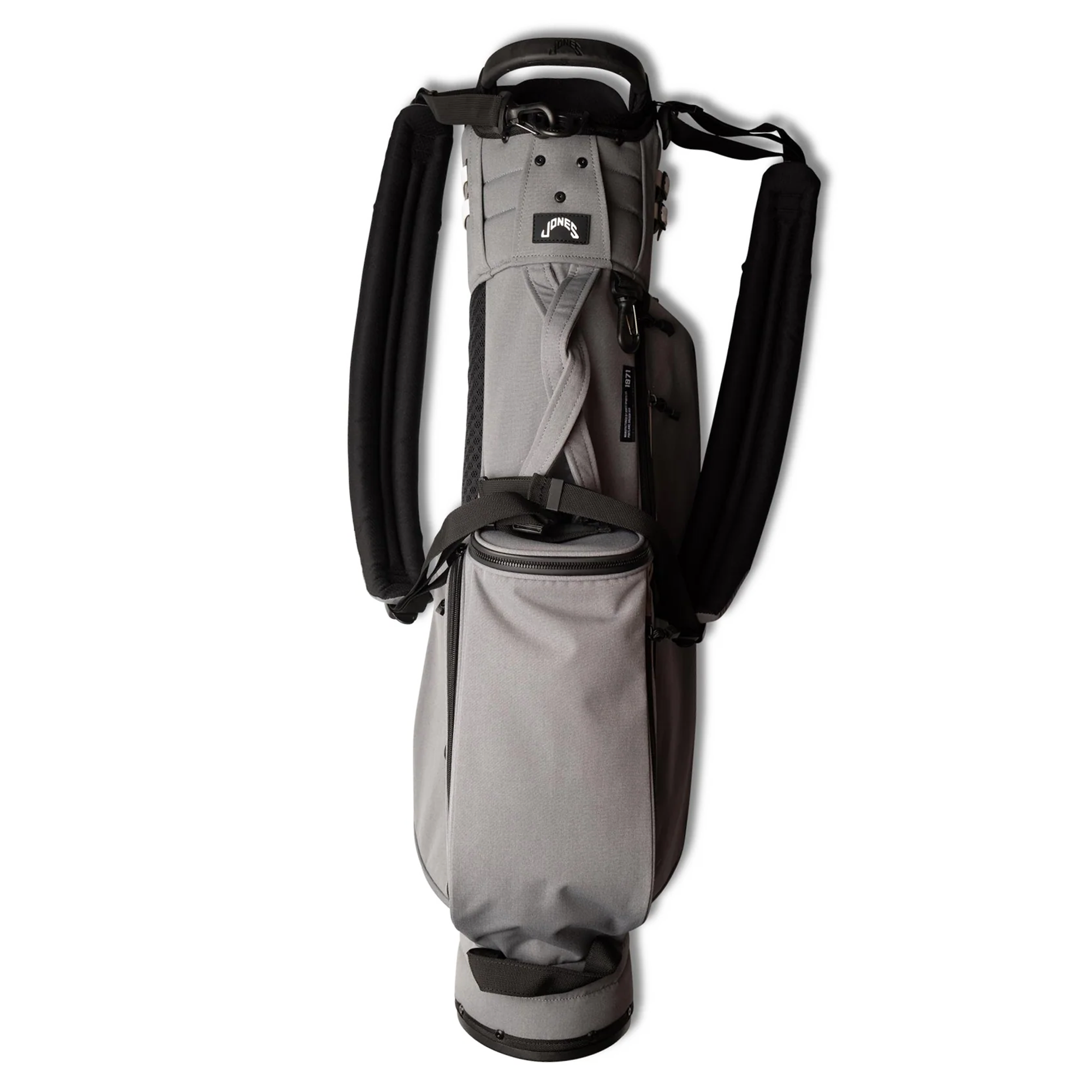 Jones Utility Trouper R 3.0 Stand Golf Bag Charcoal/White