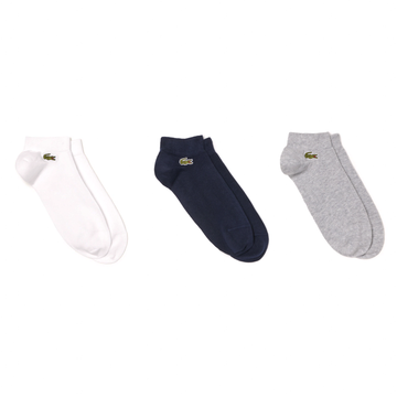 Lacoste 3 Pack Low Cut Socks