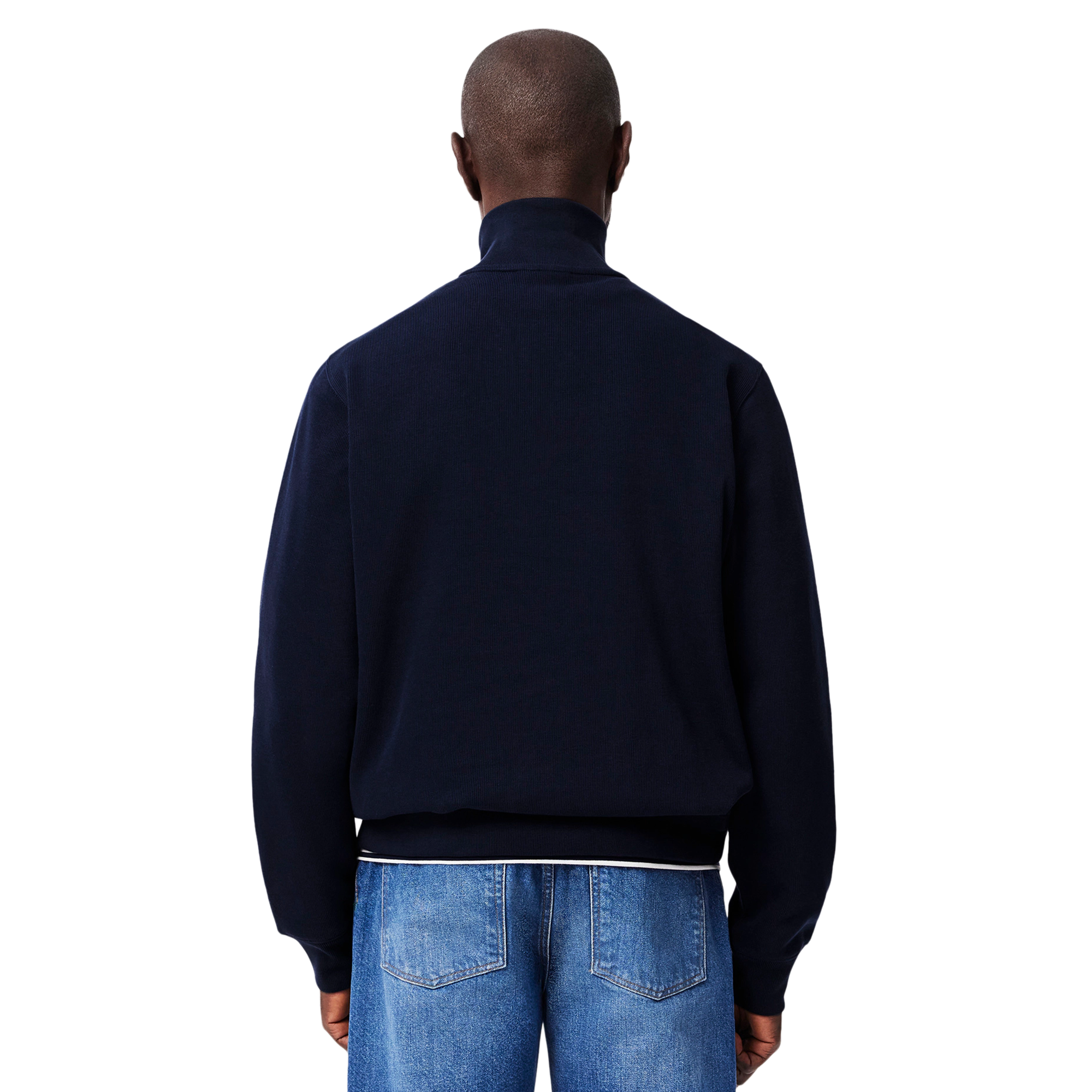 Lacoste Classic 1/2 Zip Sweater Navy 166