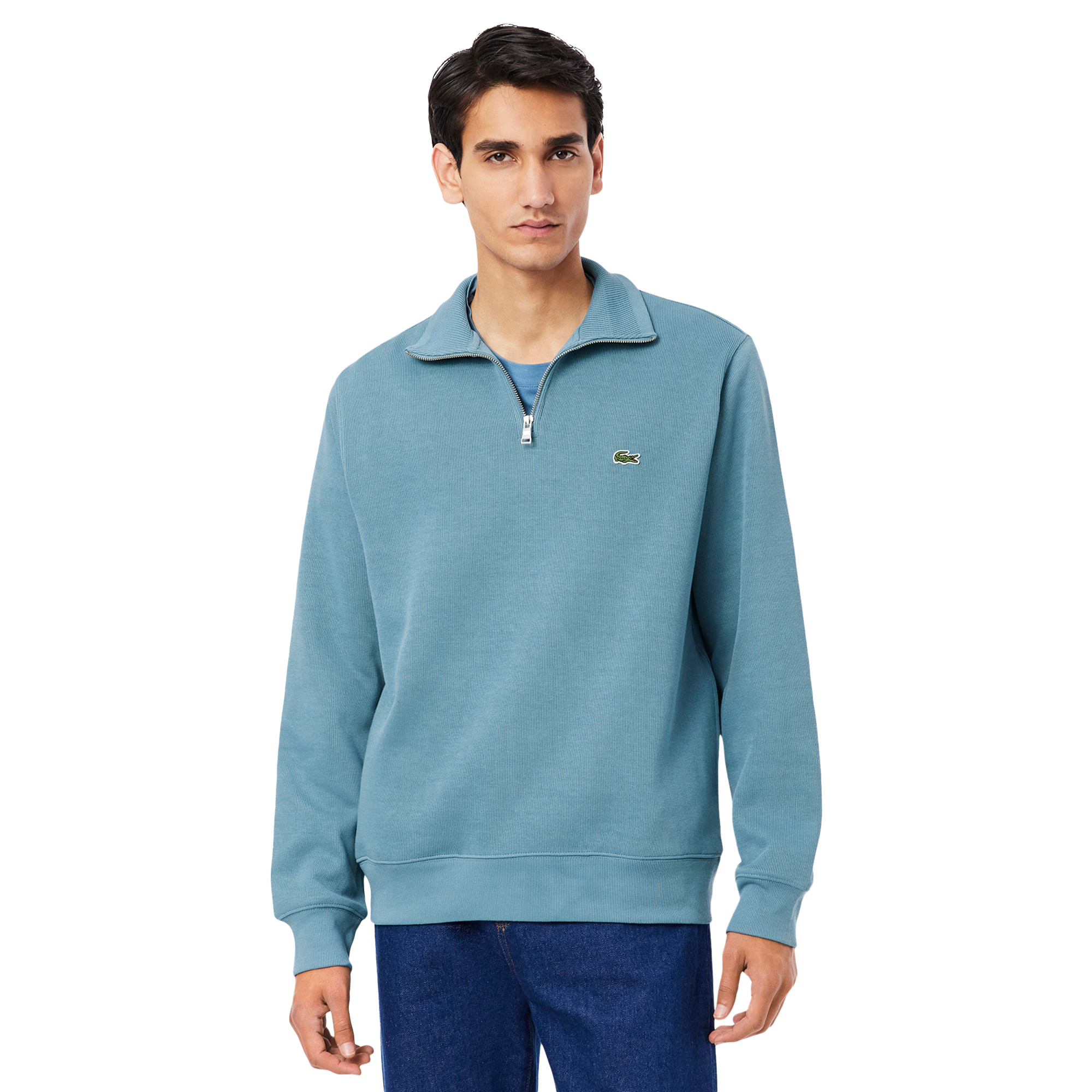 Lacoste Classic 1/2 Zip Sweater Blue HD9