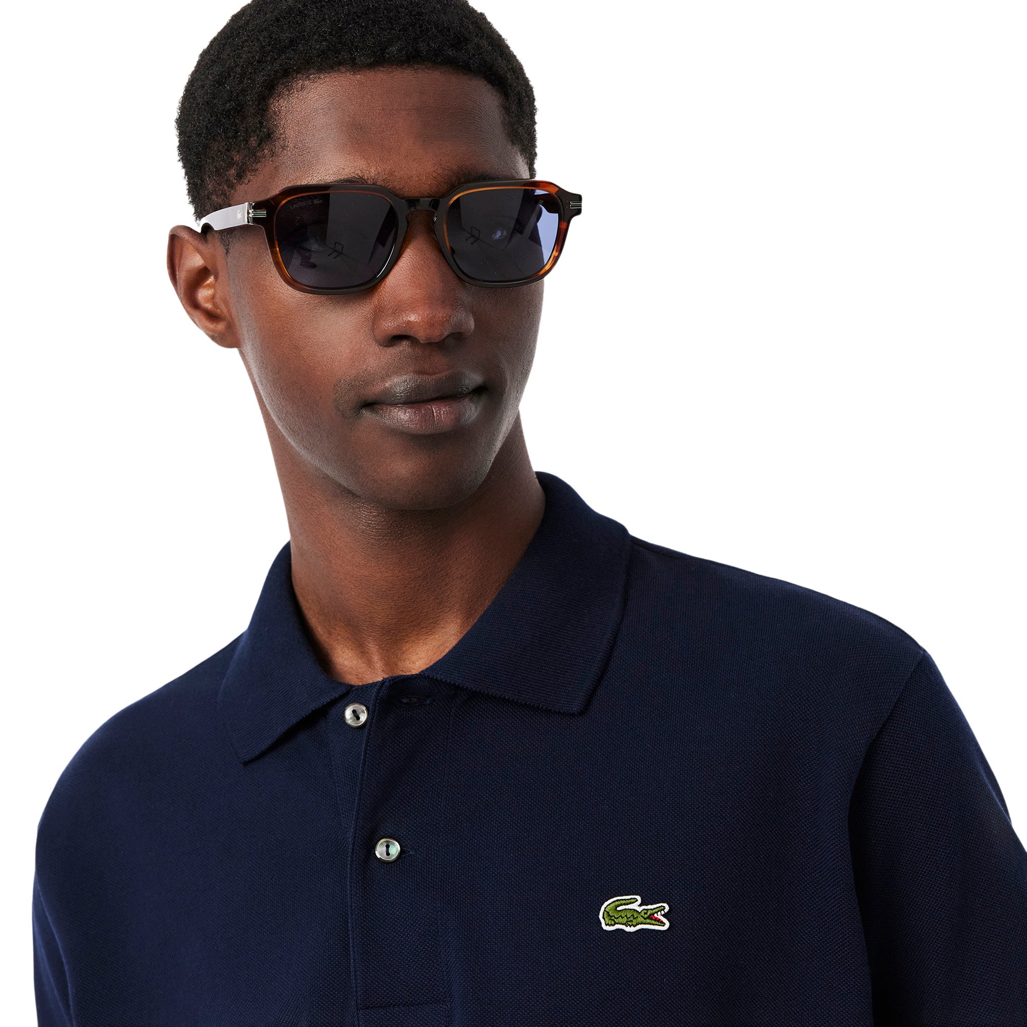 Lacoste Classic Pique Polo Shirt Navy 166