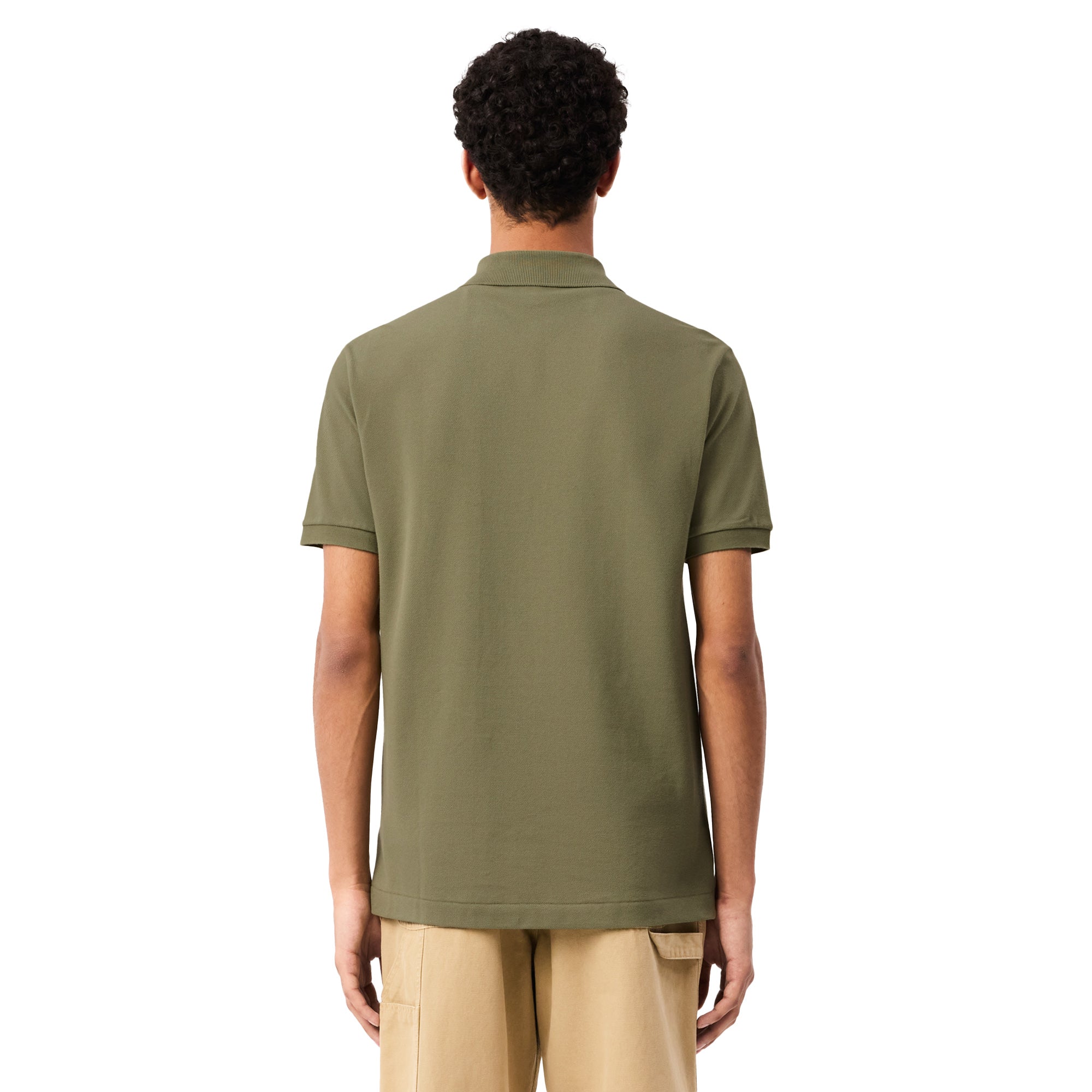 Lacoste Classic Pique Polo Shirt Khaki BMY