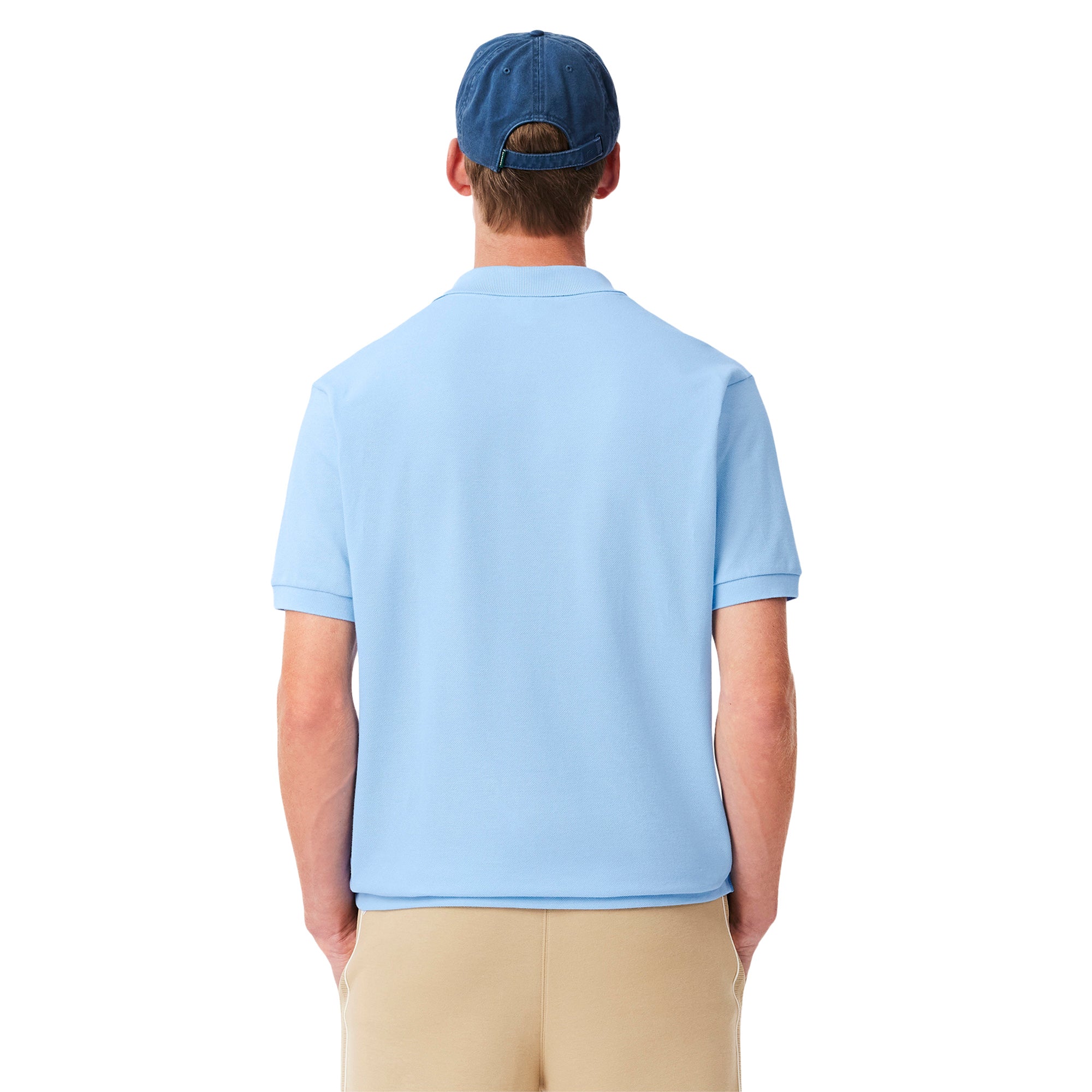 Lacoste Classic Pique Polo Shirt Blue HBP