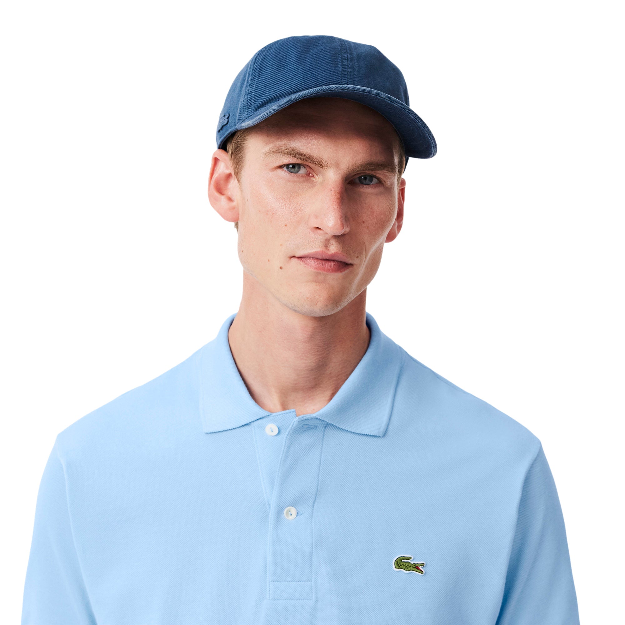 Lacoste Classic Pique Polo Shirt Blue HBP