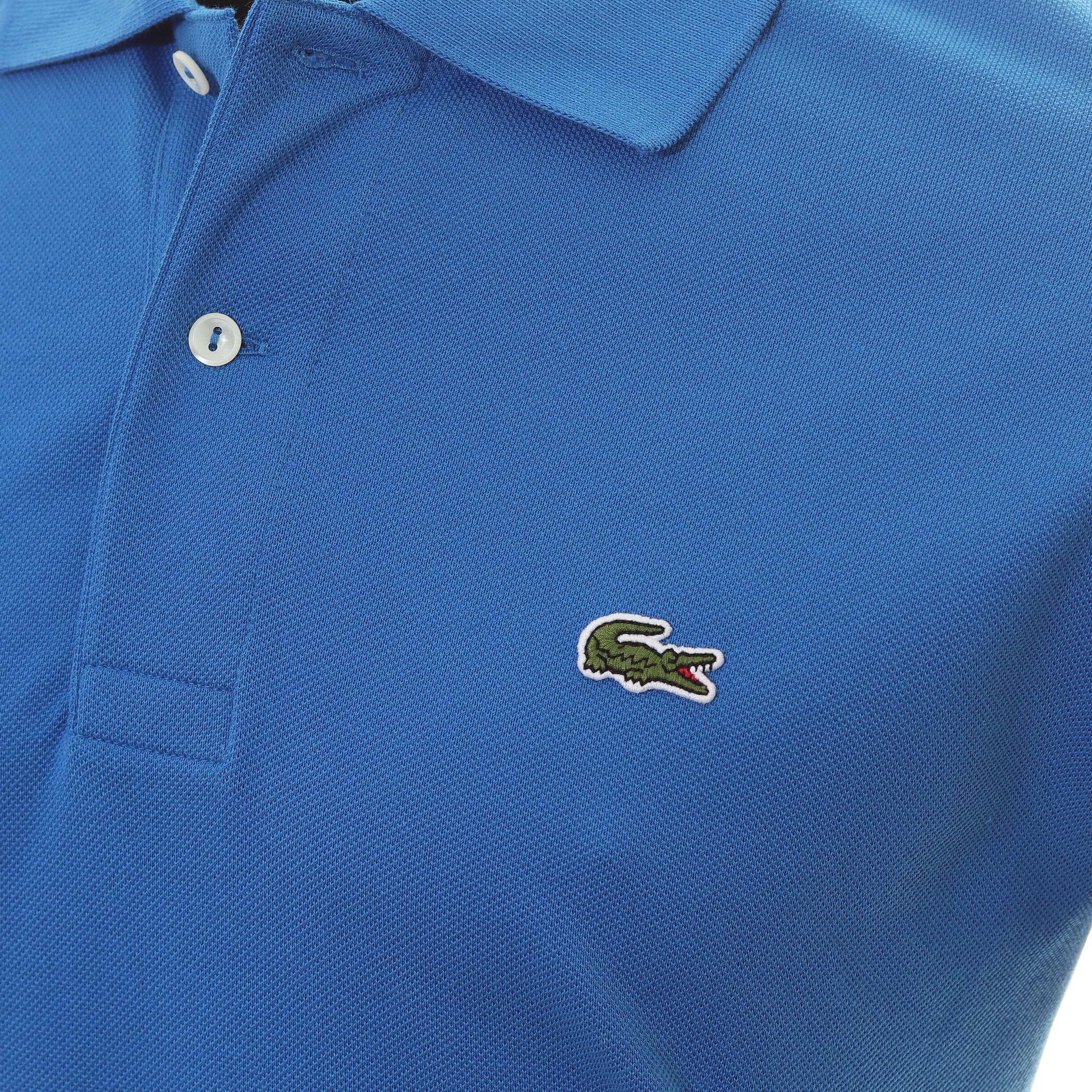 Lacoste Classic Pique Polo Shirt L1212 Blue SIY | Function18 | Restrictedgs