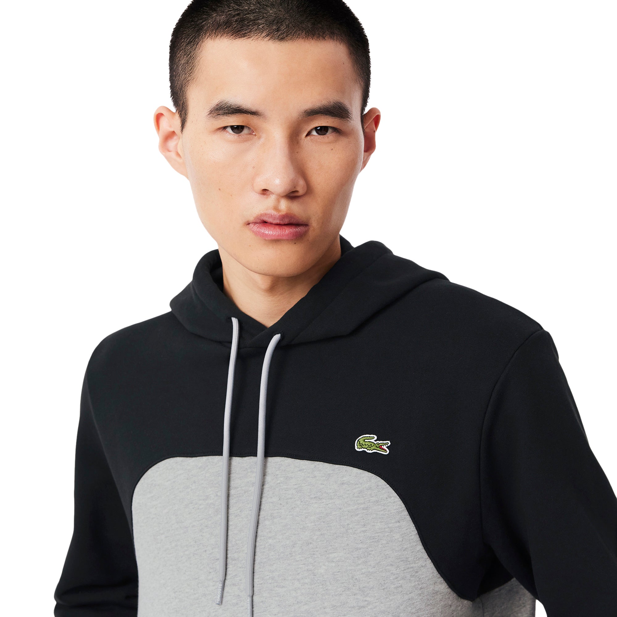 Lacoste Colour Block Hooded Sweater